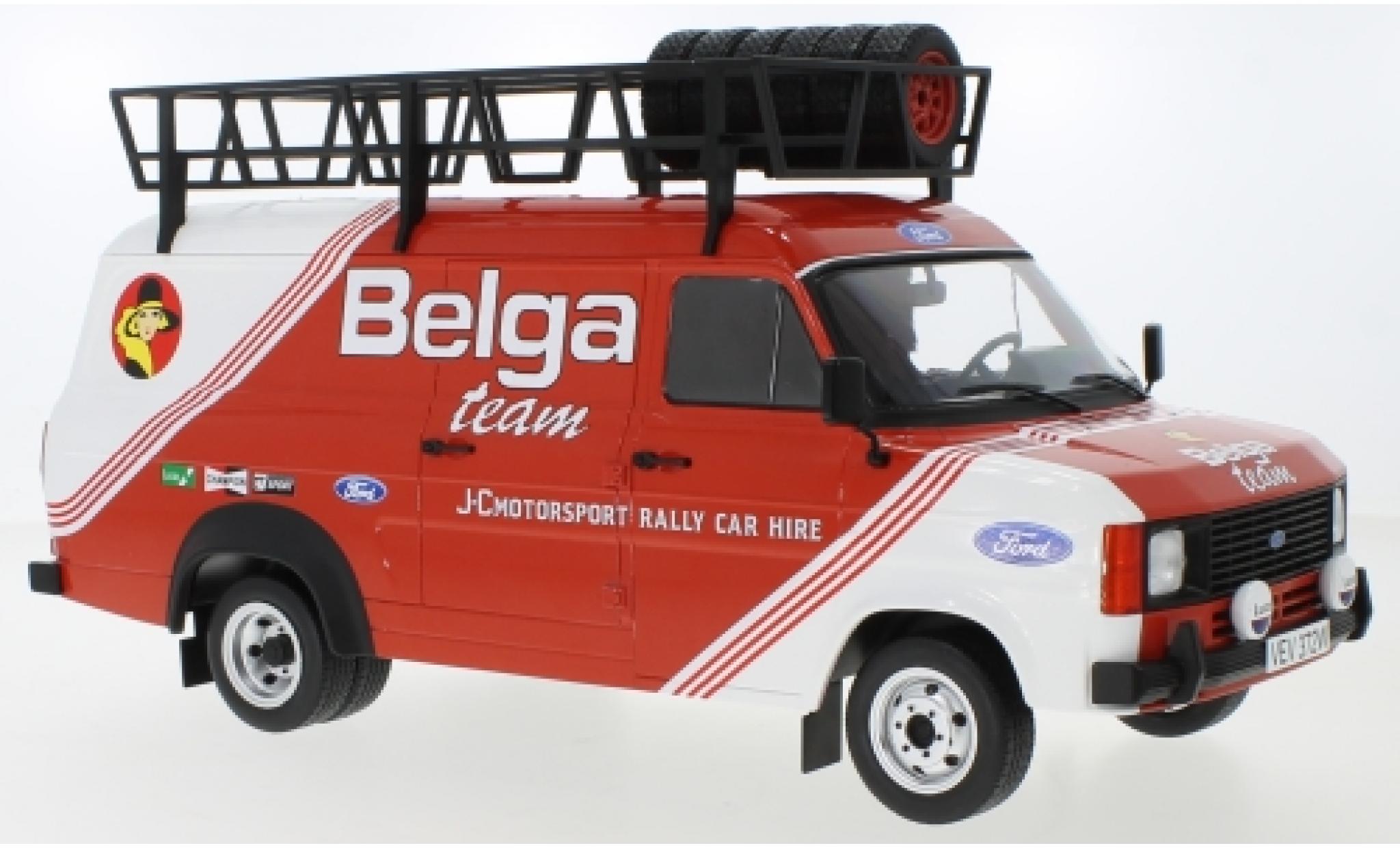 Ford Transit 1/18 IXO MK II Belga with roof accessories modellino in miniatura