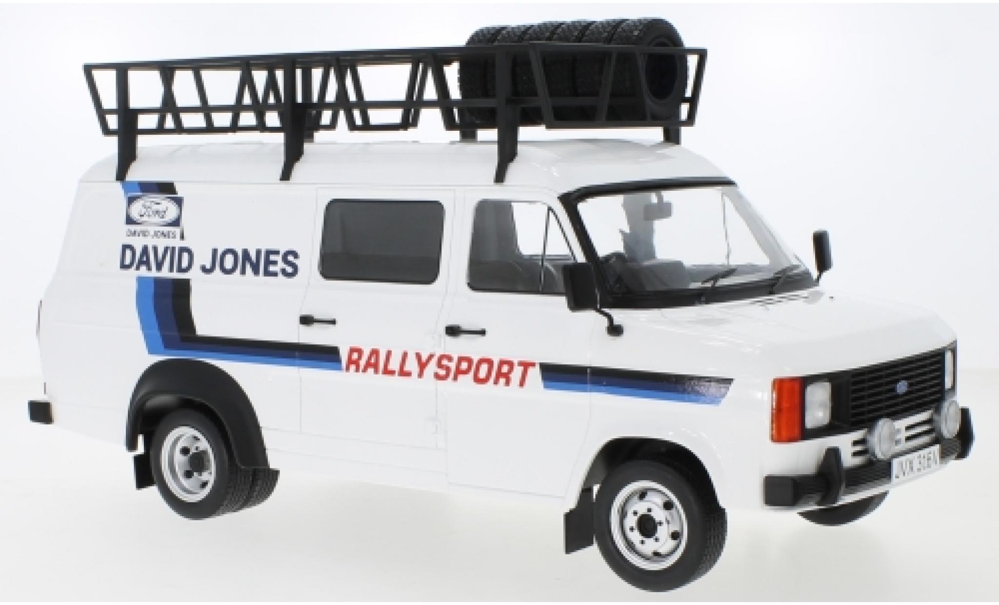 Ford Transit 1/18 IXO MK II David Jones with roof accessories modellino in miniatura