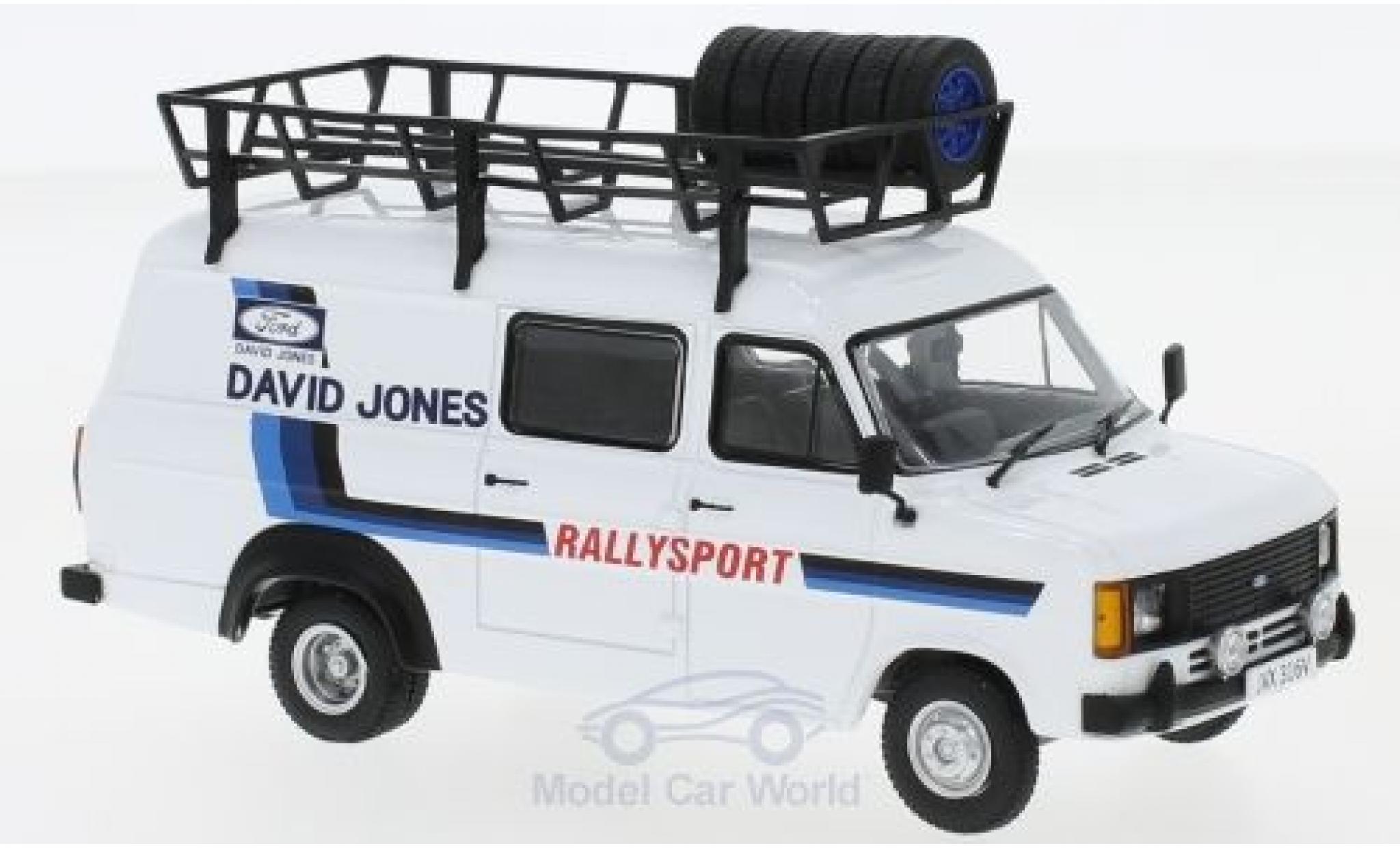Ford Transit 1/43 IXO MKII RHD David Jones Rallysport David Jones 1980 Rally Assistance modellino in miniatura