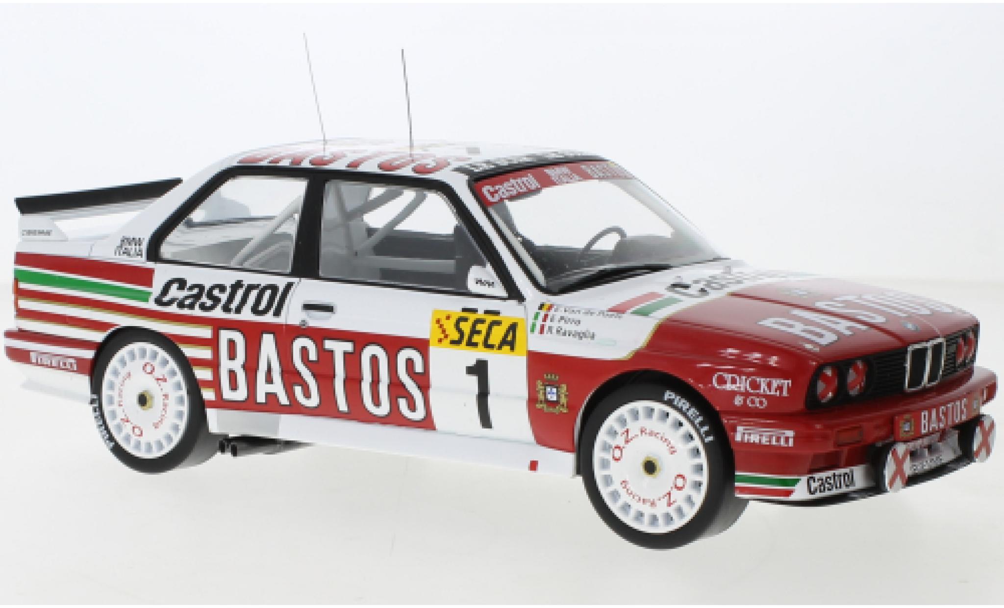 Bmw M3 1/18 IXO (E30) No.1 24h Spa 1991 modellino in miniatura
