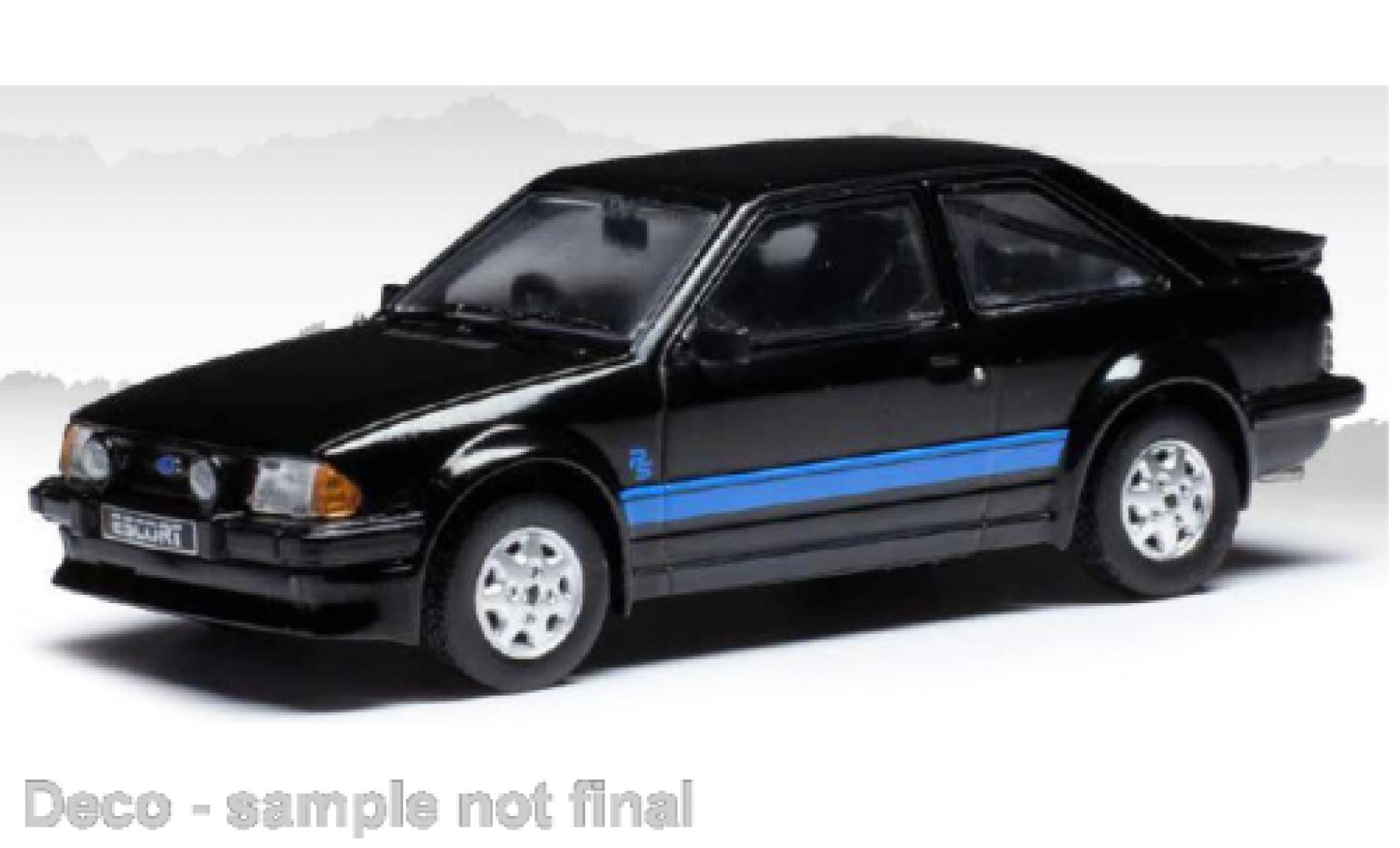 Ford Escort 1/43 IXO MK III RS Turbo bianco 1984 modellino in miniatura