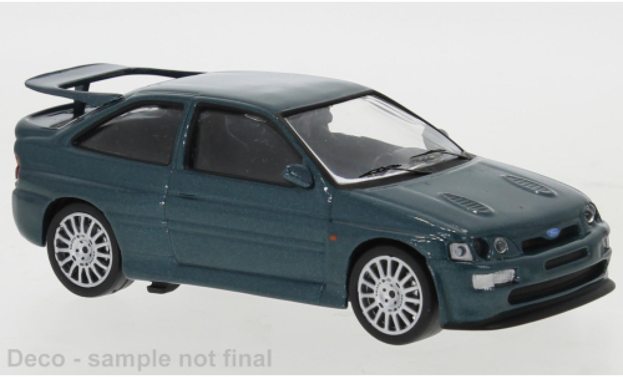 Ford Escort 1/43 IXO RS Cosworth metallise verde 1994 modellino in miniatura
