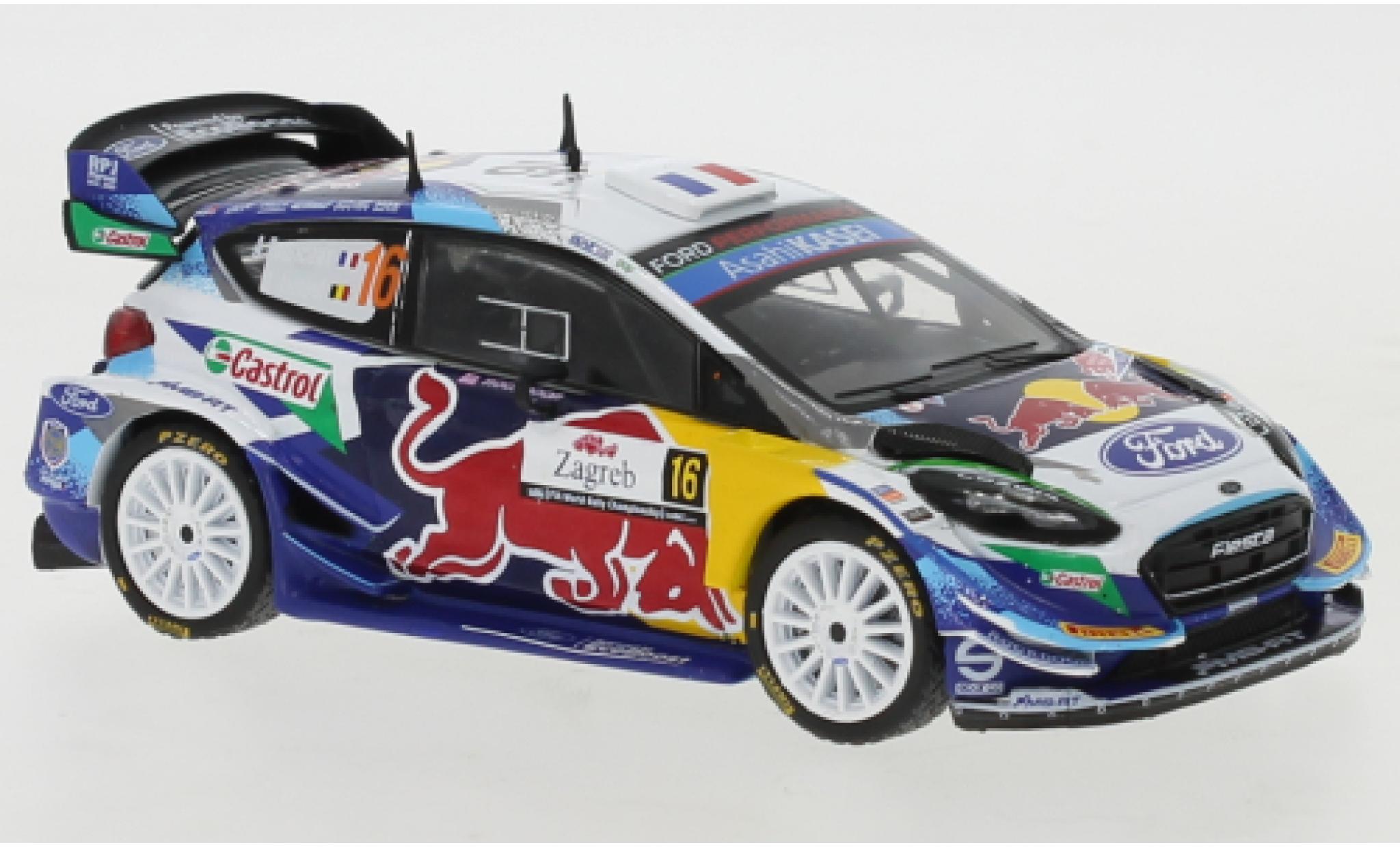 Ford Fiesta 1/43 IXO No.16 WRC Rally Croatia 2021 modellino in miniatura