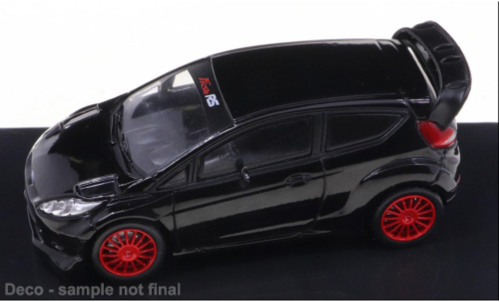 Ford Fiesta 1/43 IXO RS WRC nero 2011 modellino in miniatura