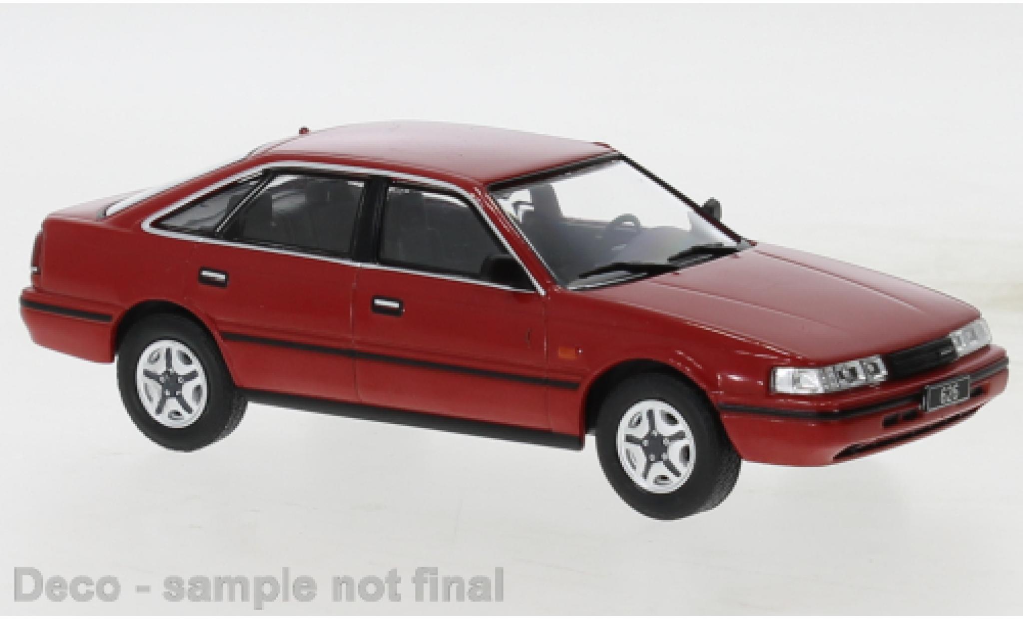 Mazda 6 1/43 IXO 2 rosso 1987 modellino in miniatura