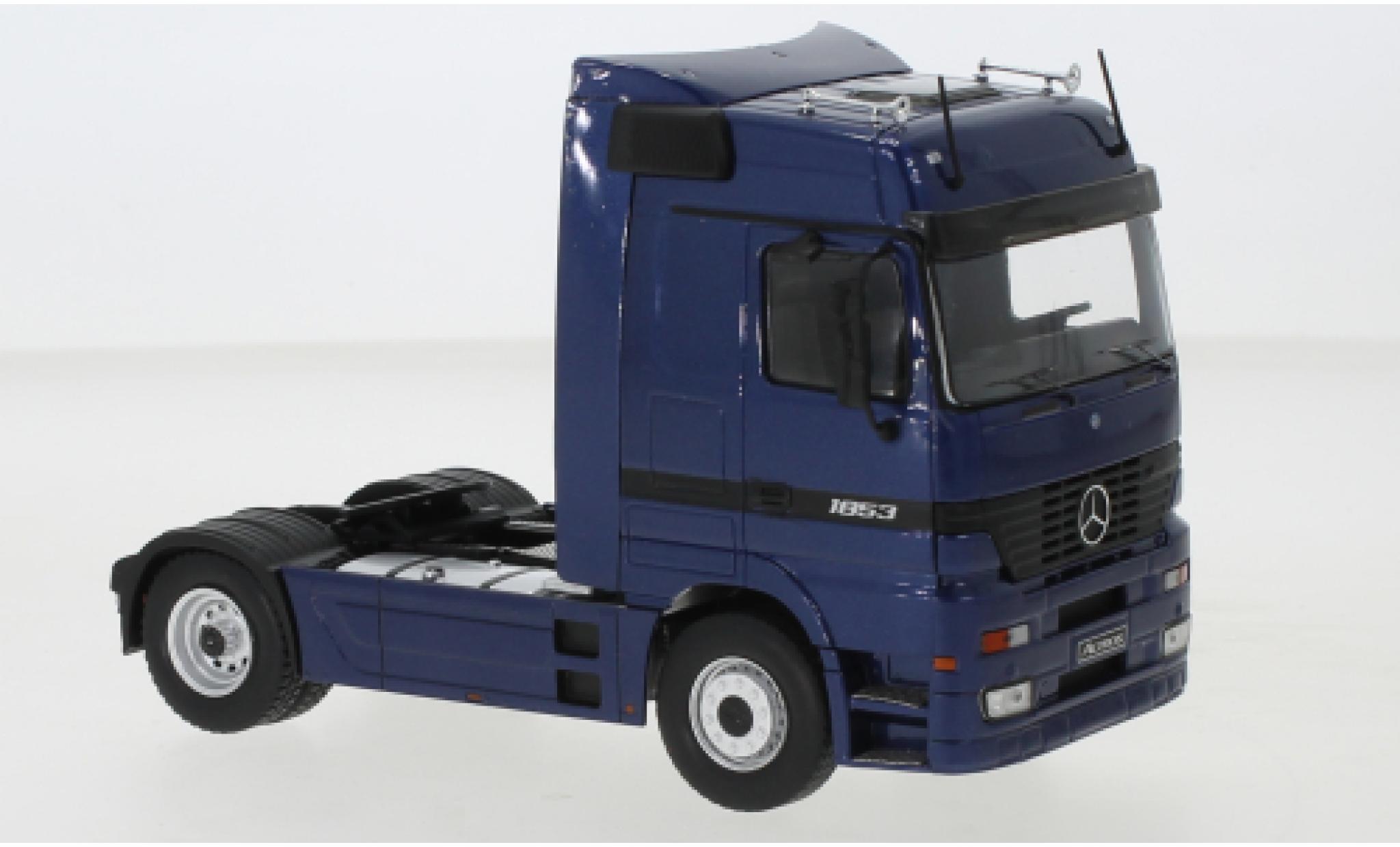 Mercedes Actros 1/43 IXO MP1 metallise blu 1995 modellino in miniatura