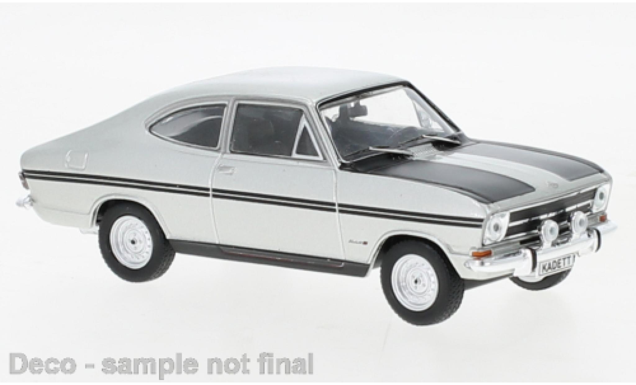 Opel Kadett 1/43 IXO B Coupe Rallye grigio 1966 modellino in miniatura
