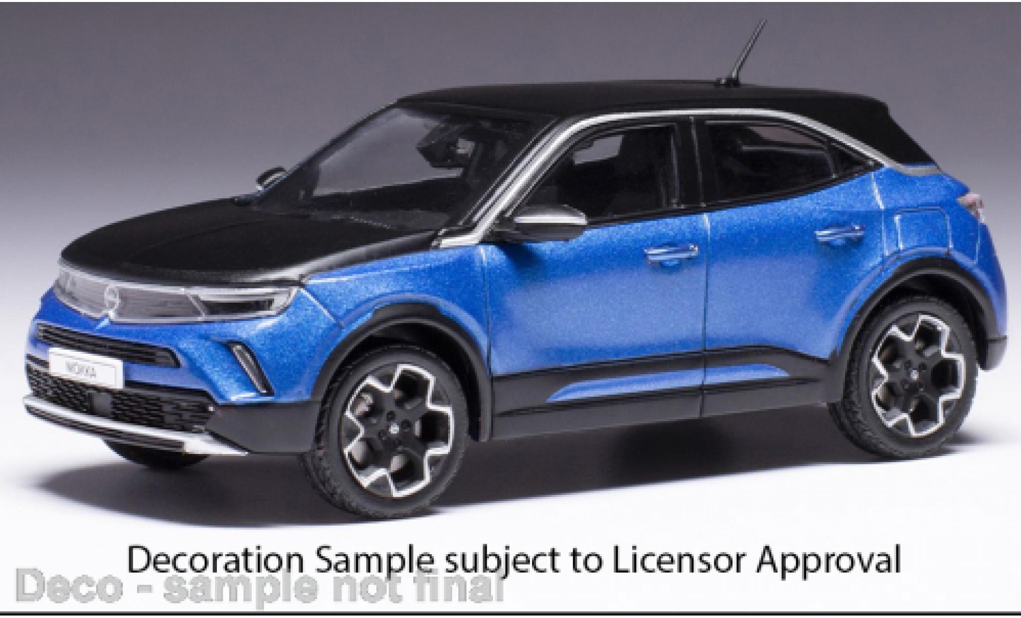 Opel Mokka 1/43 IXO -e metallise blu 2020 modellino in miniatura