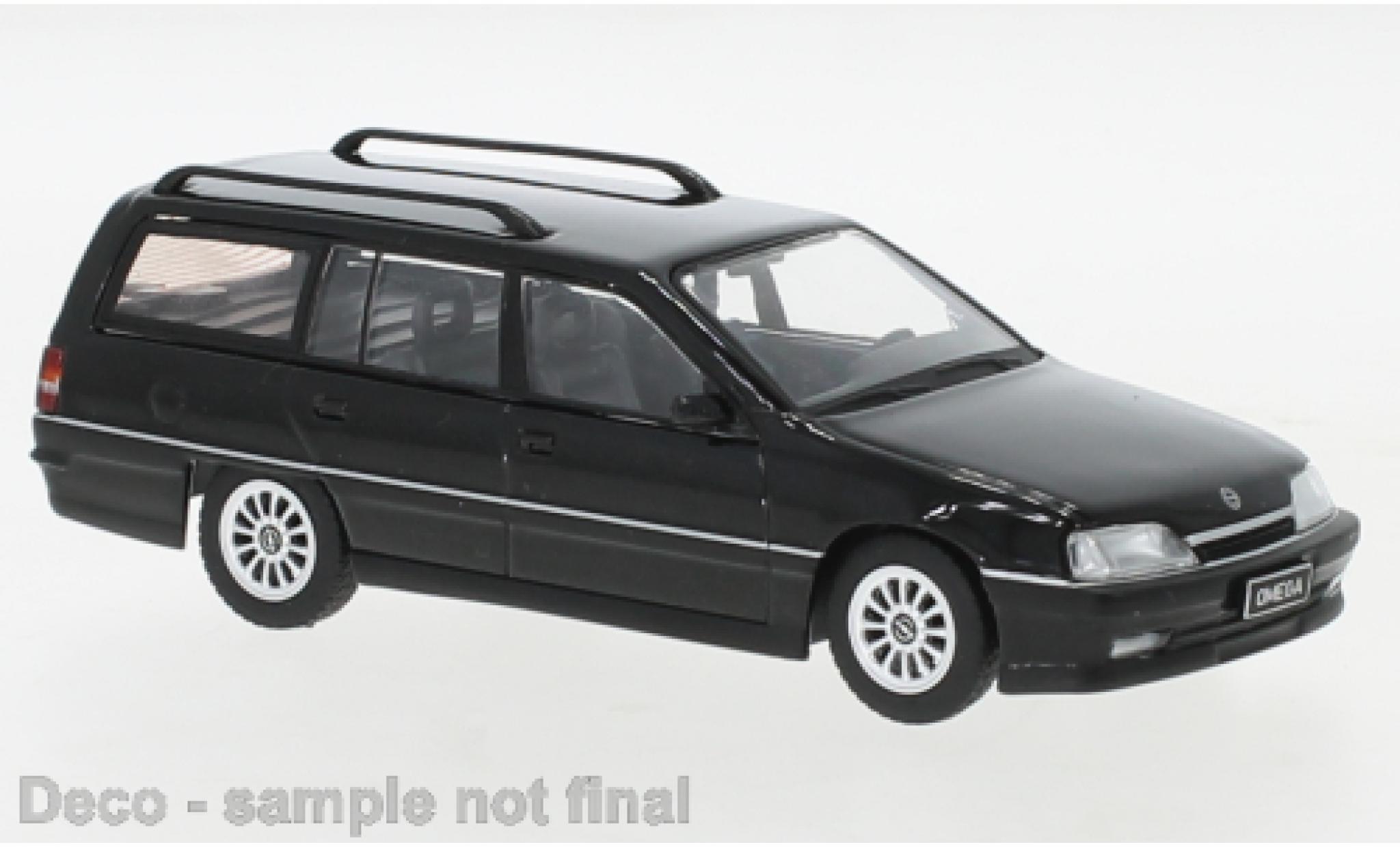Opel Omega 1/43 IXO A2 Caravan nero 1990 modellino in miniatura