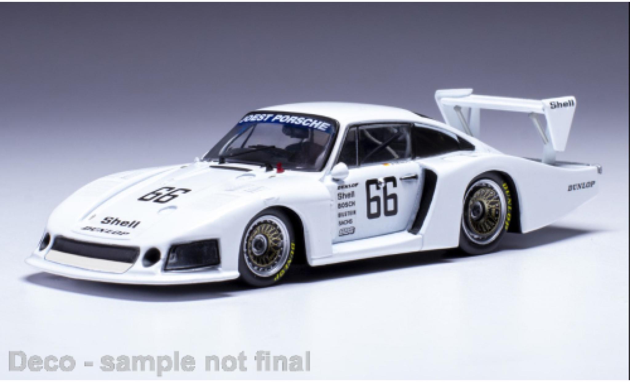 Porsche 935 1978 1/43 IXO /78 Bergischer Löwe Zolder modellino in miniatura
