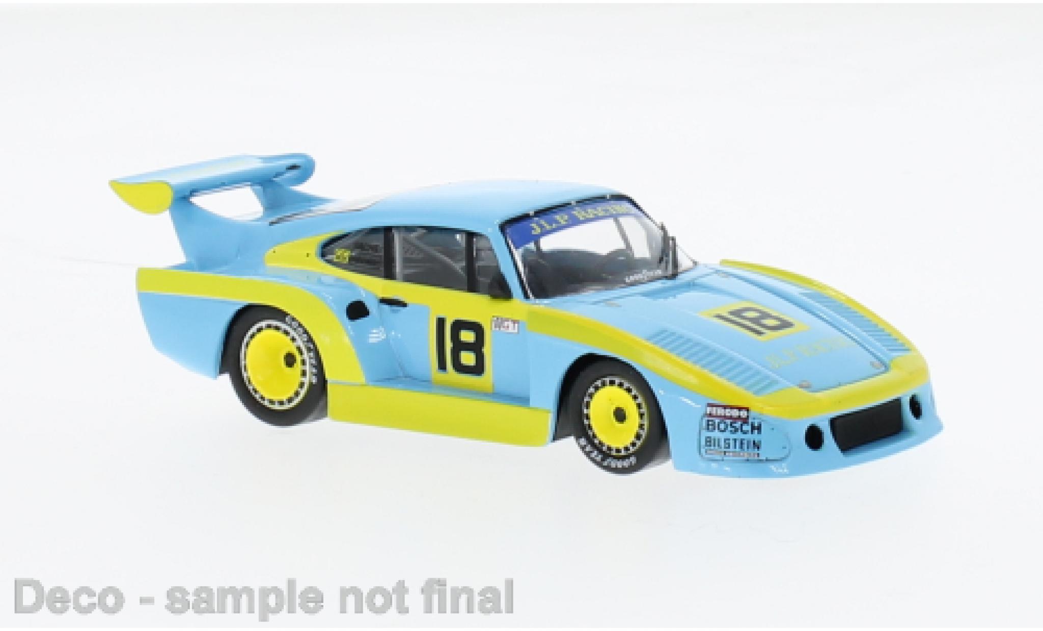 Porsche 935 1980 1/43 IXO K3 No.18 6h Silverstone modellino in miniatura