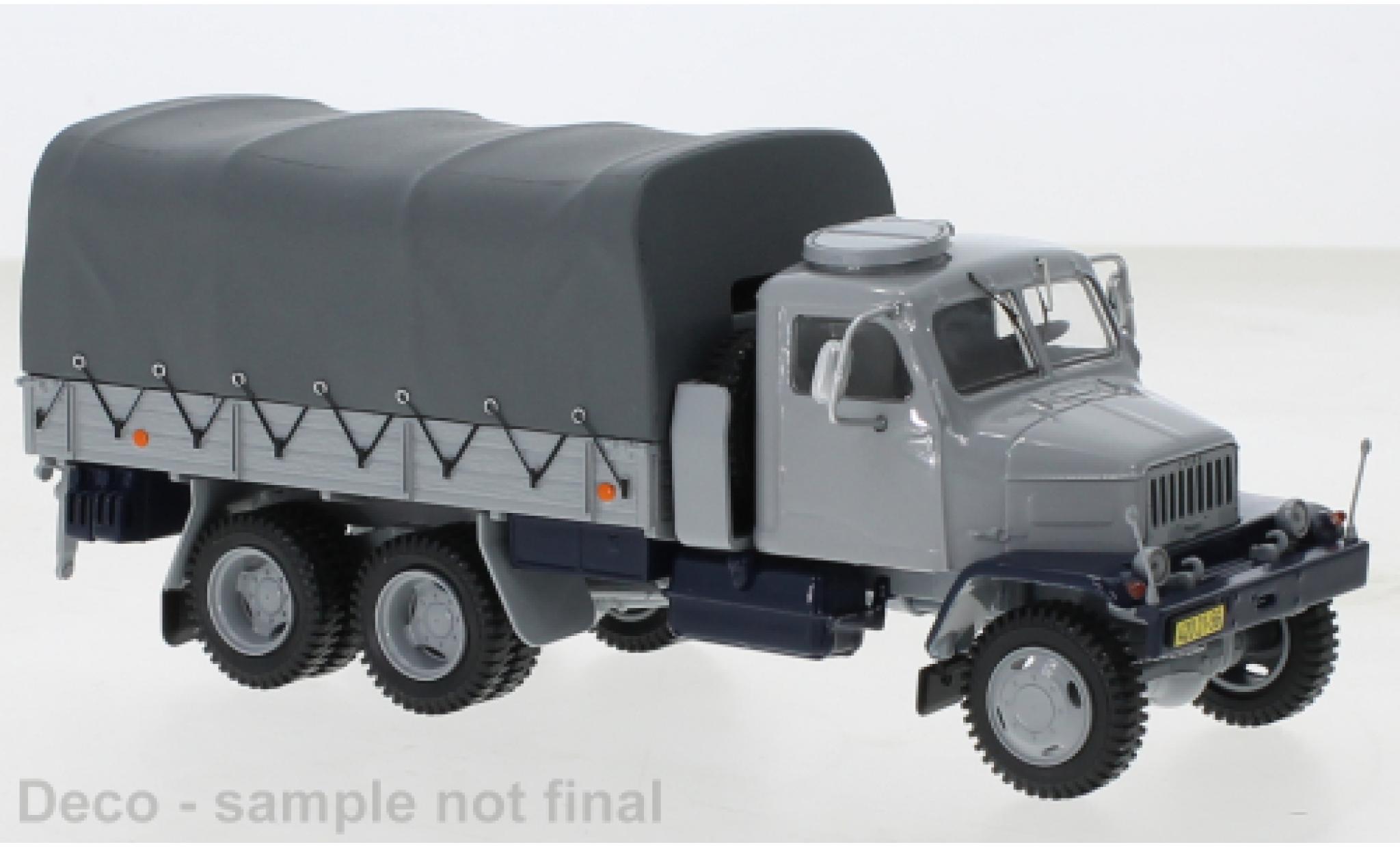 Praga V3S 1/43 IXO & 6 WD grigio 1962 modellino in miniatura