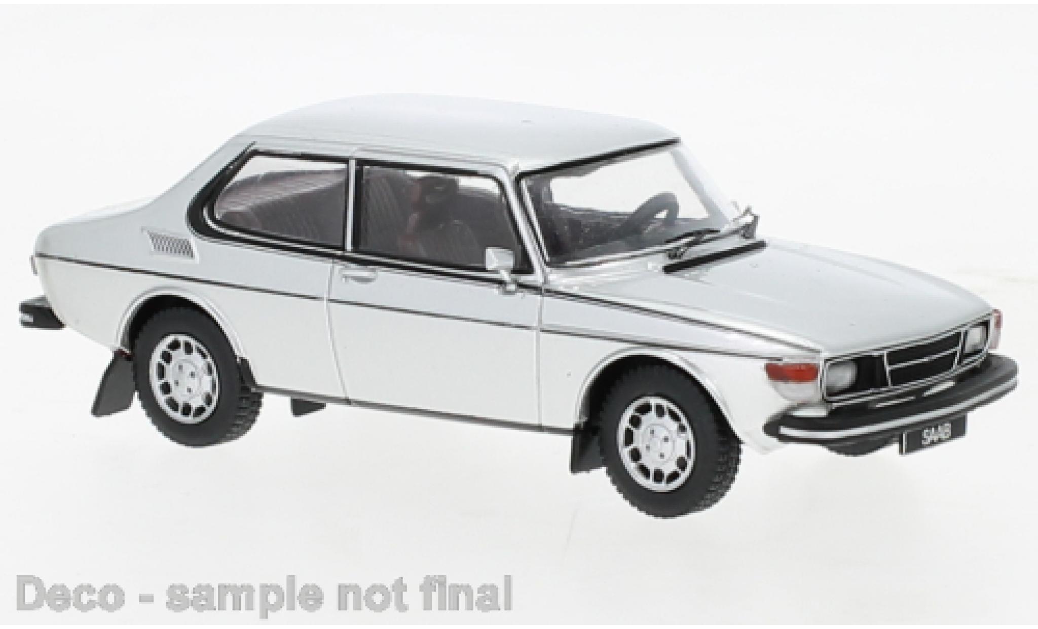 Saab 99 1/43 IXO EMS metallise d 1972 modellino in miniatura