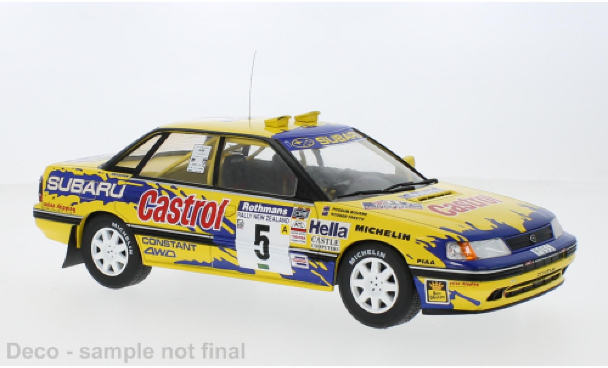 Subaru Legacy 1/18 IXO RS No.5 Rallye WM Rallye Nouveau Zealand 1992 modellino in miniatura