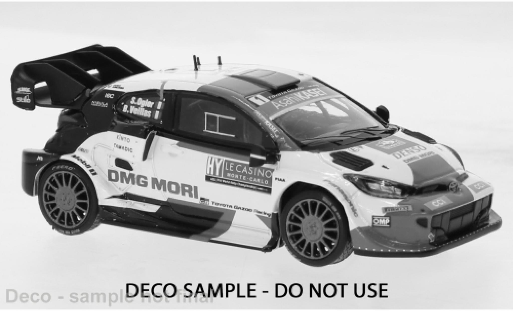 Toyota Yaris 1/18 IXO GR No.1 WRC1 Rally Monte Carlo 2022 modellino in miniatura