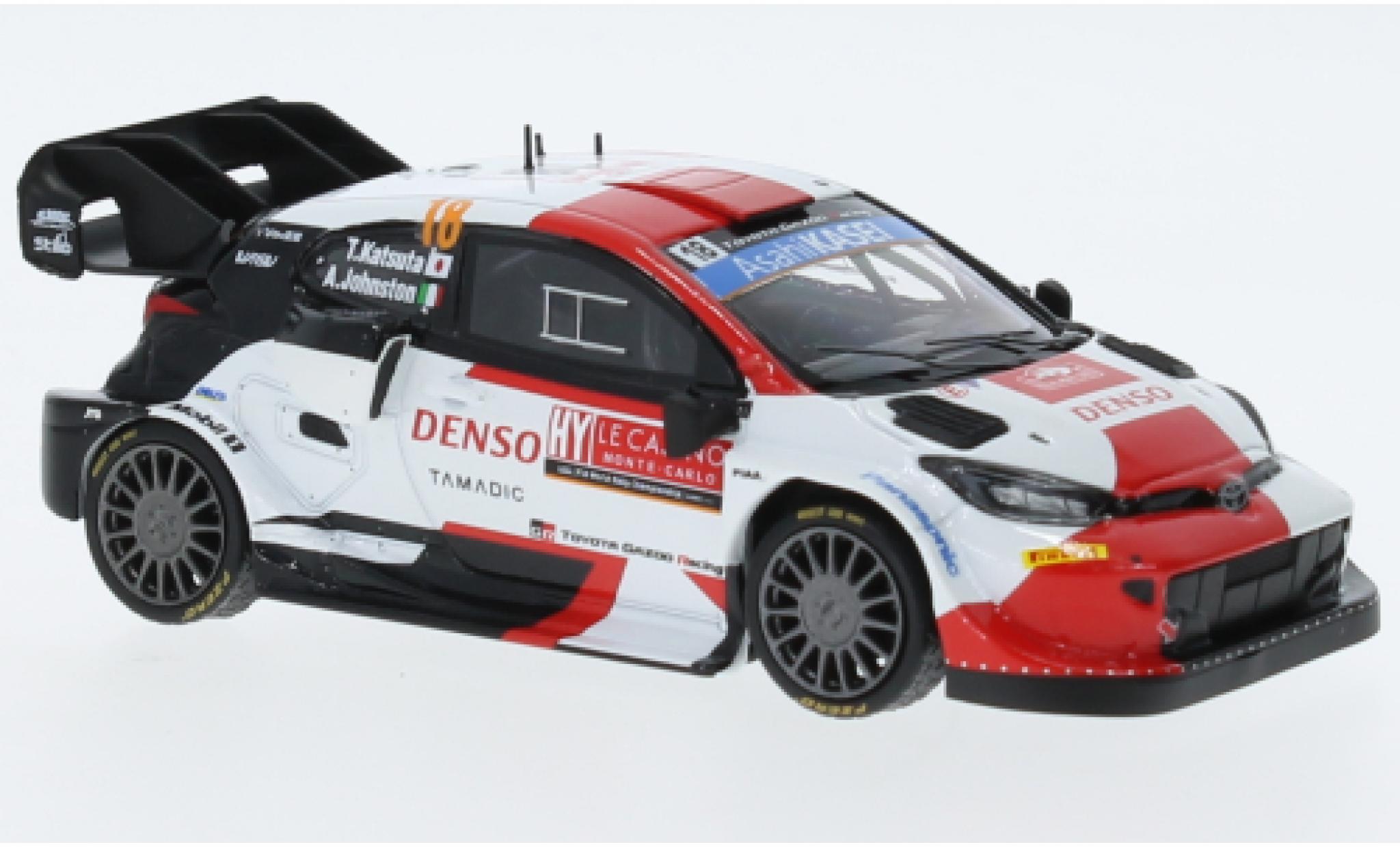 Toyota Yaris 1/43 IXO GR Rally1 No.18 Rallye WM Rallye Monte Carlo 2022 modellino in miniatura