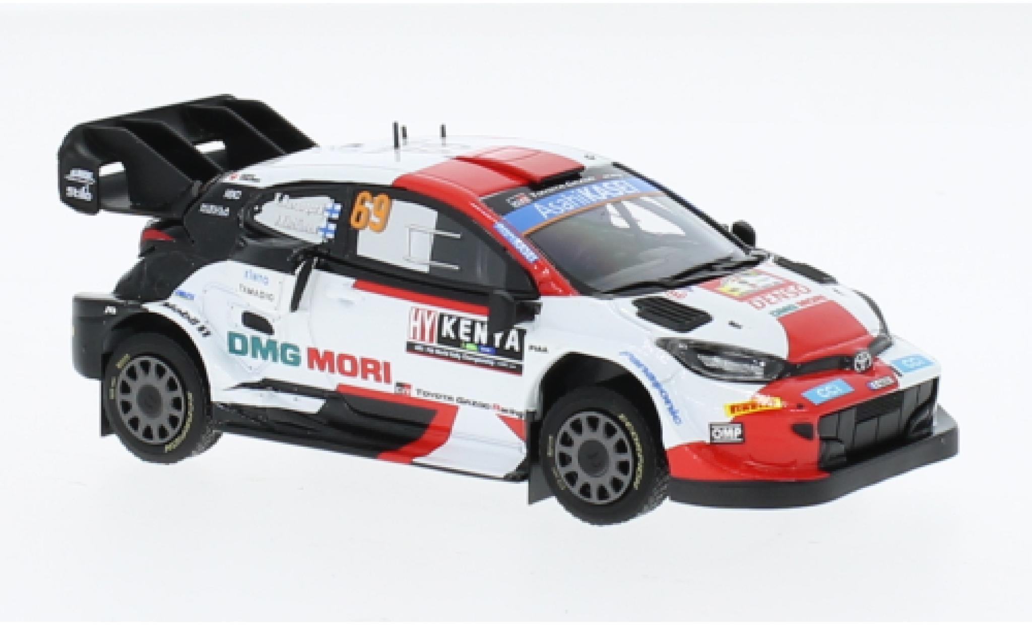Toyota Yaris 1/43 IXO GR Rally1 No.69 Rallye WM Safari Rally 2022 modellino in miniatura