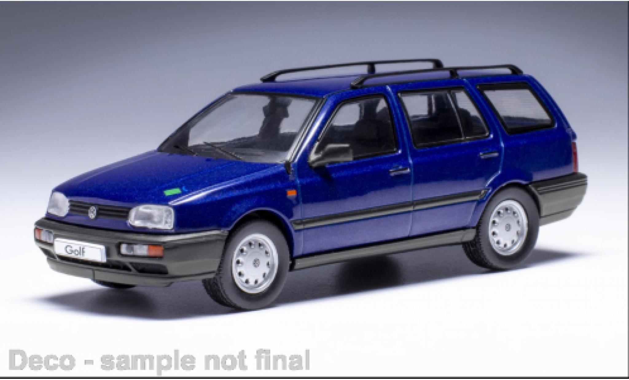 Volkswagen Golf 1/43 IXO III Variant metallise blu 1994 modellino in miniatura