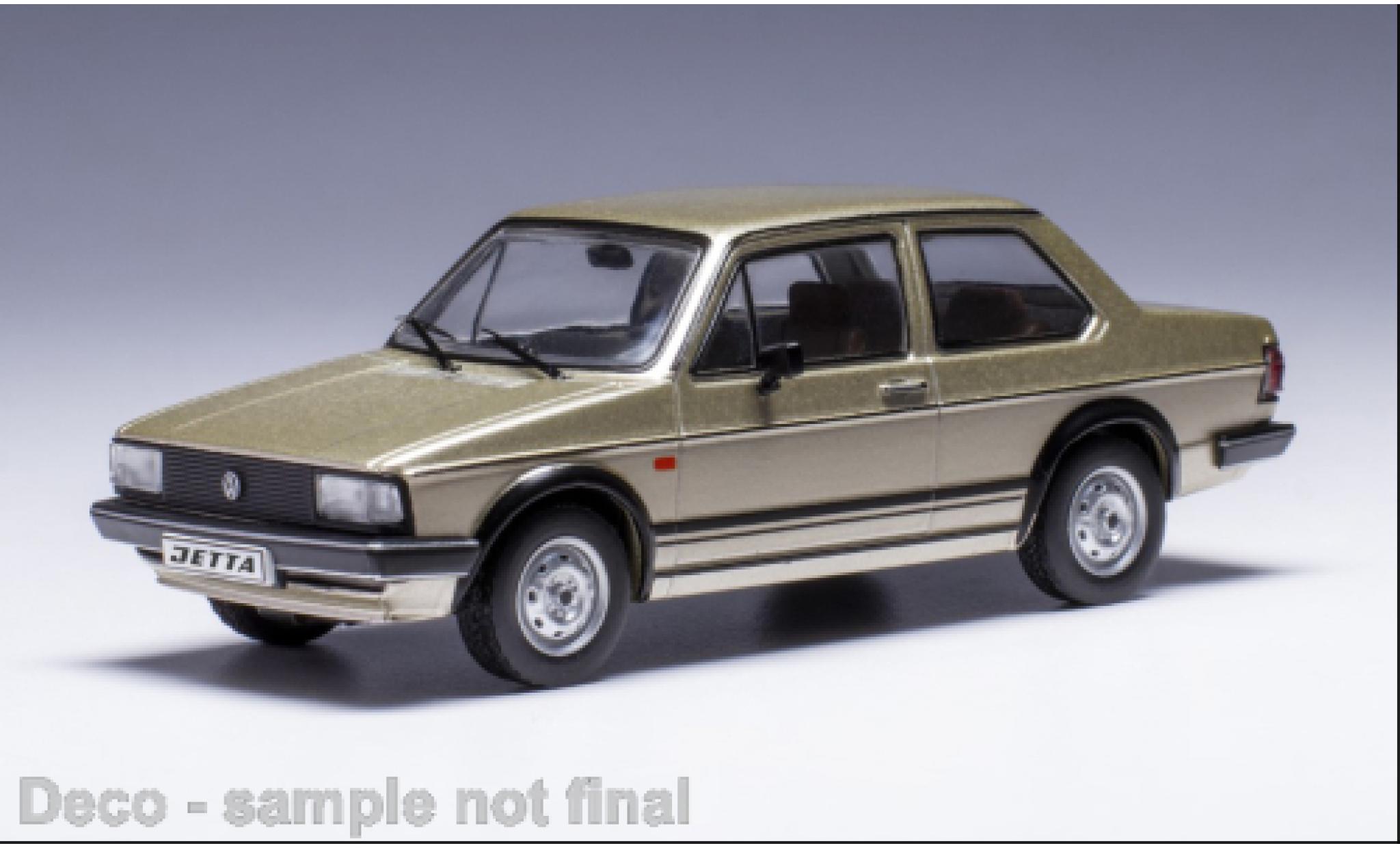 Volkswagen Jetta 1/43 IXO (MKI) metallise brun 1979 modellino in miniatura