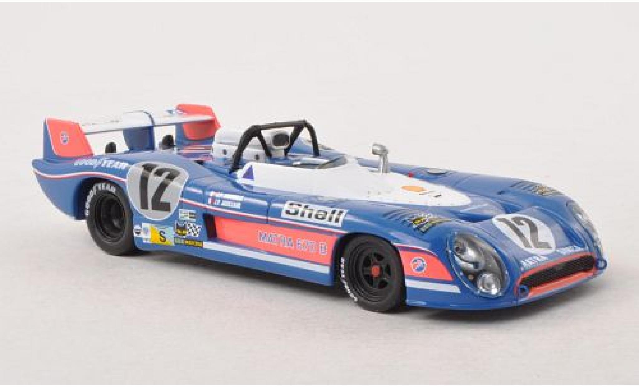 Matra MS670B 1/43 IXO MS Le Mans 24h Le Mans 1973 J.P.Jaussaud/Jabouille modellino in miniatura