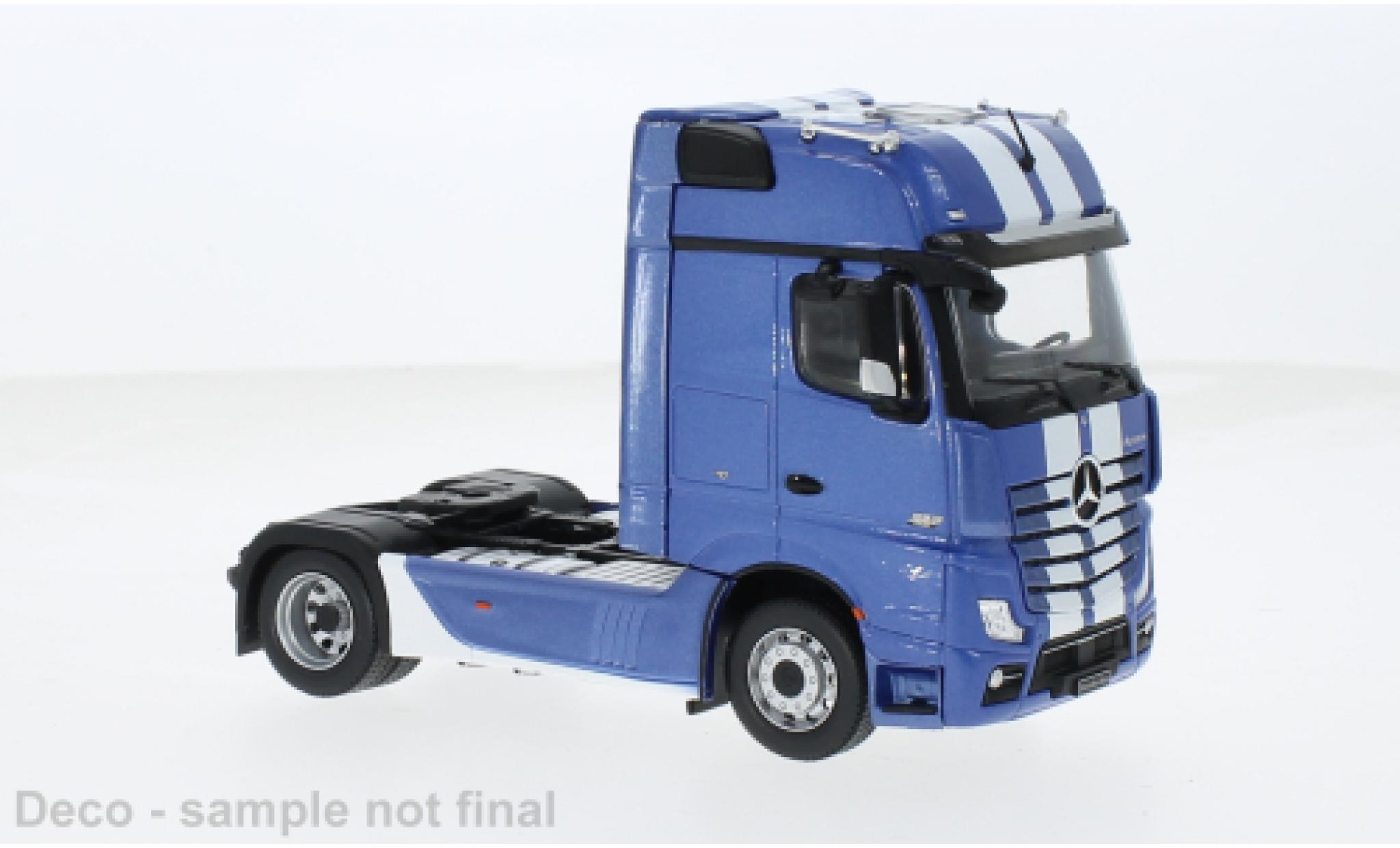 Mercedes Actros 1/43 IXO MP4 metallise blau 1:43 modellino in miniatura