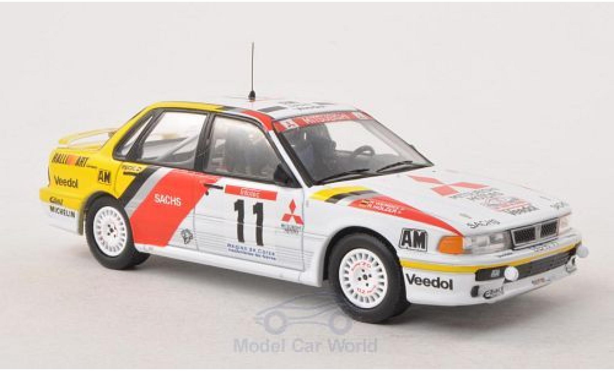 Mitsubishi Galant 1/43 IXO VR-4 No.11 RalliArt Tour de Corse 1991 R.Holzer/K.Wendel modellino in miniatura