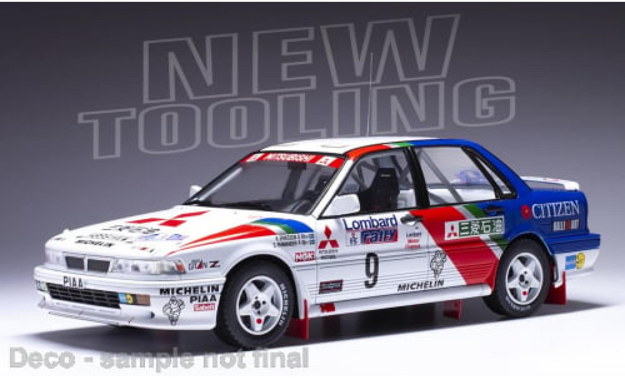 Mitsubishi Galant 1/18 IXO VR-4 No.4 RAC Rally 1990 1:18 modellino in miniatura