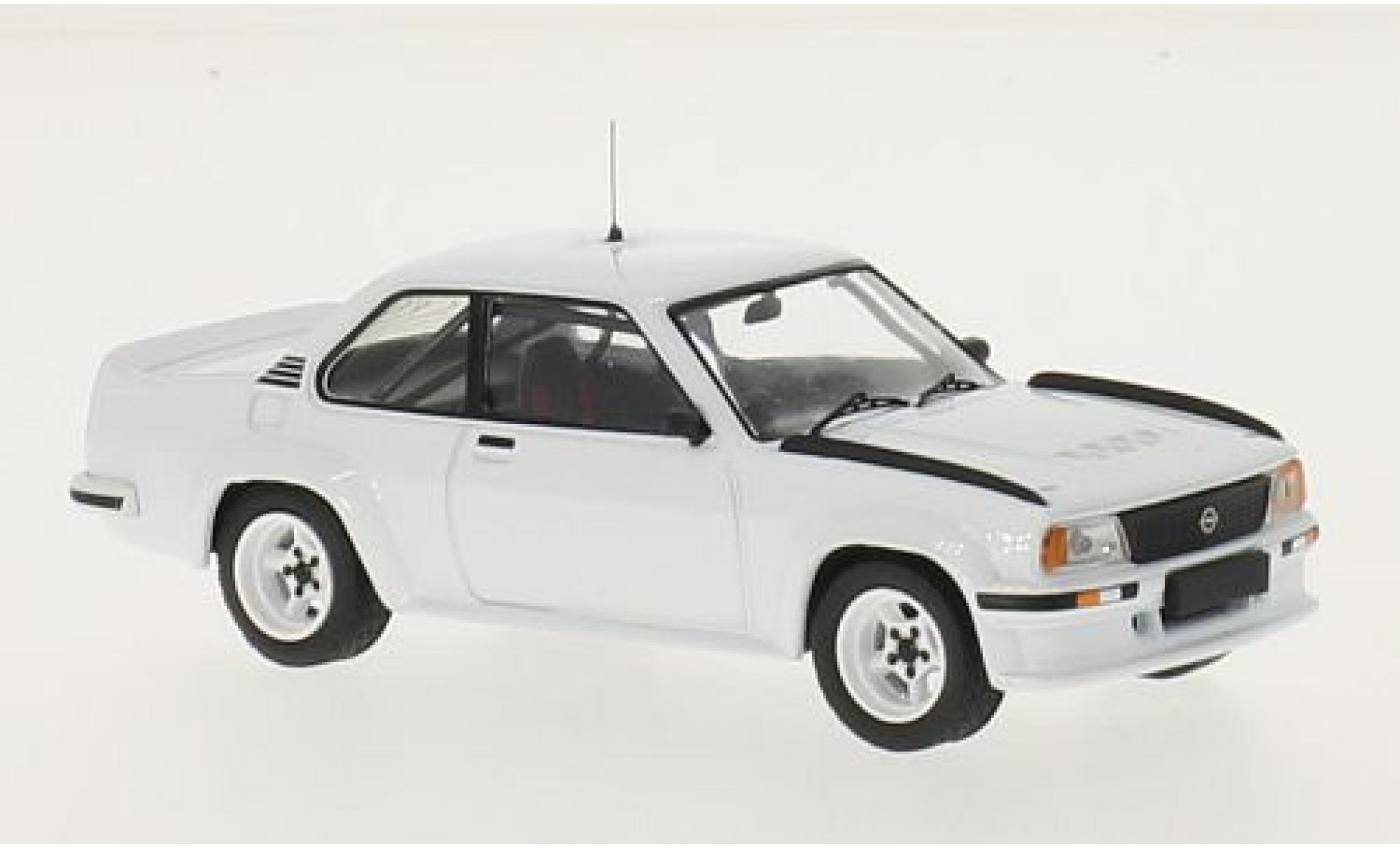 Opel Ascona 1/43 IXO B 400 bianco RHD 1981 Plain Body Version y compris les 4 Ersatzräder modellino in miniatura