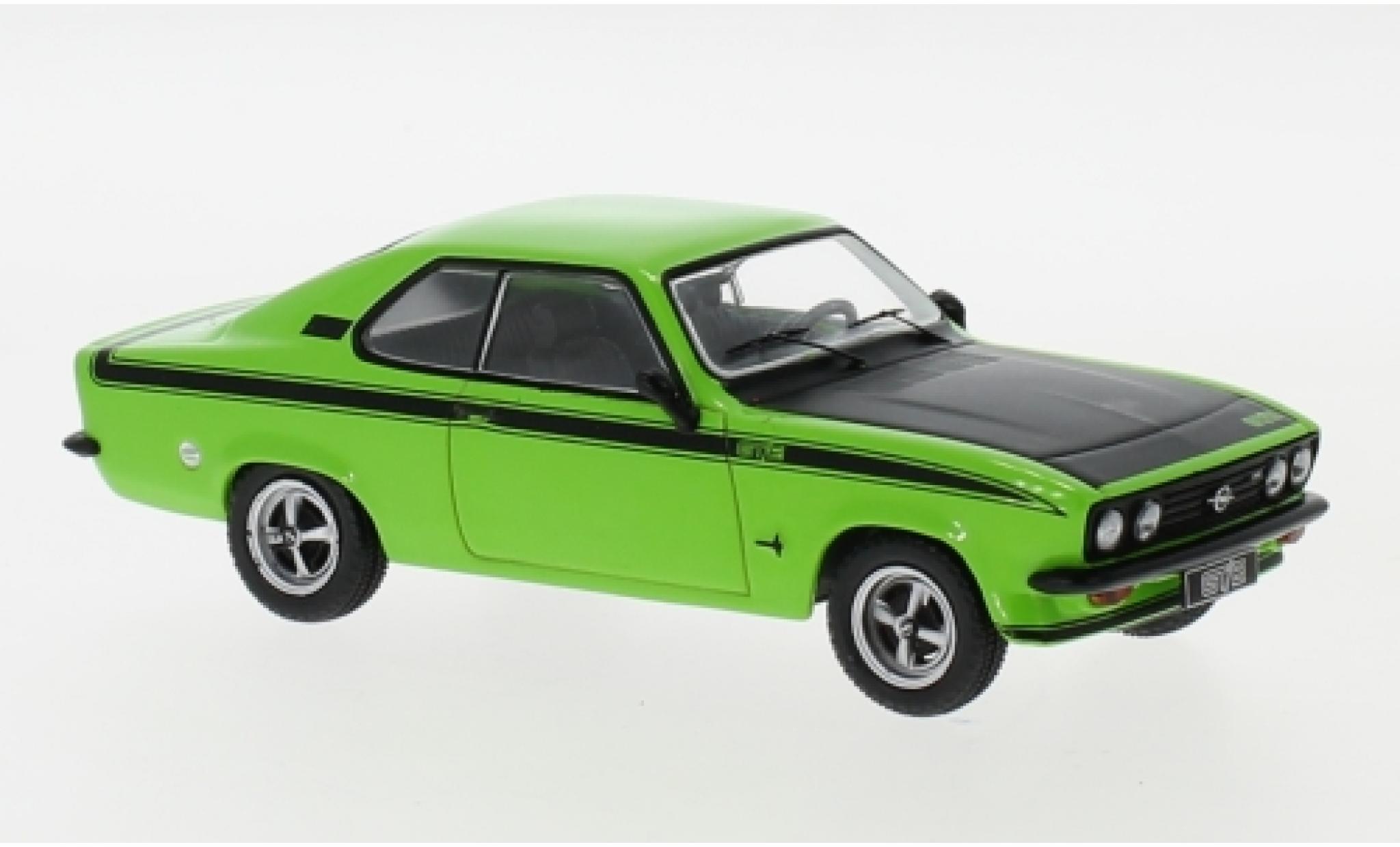 Opel Manta 1/43 IXO A GT/E verde/nero 1974 modellino in miniatura