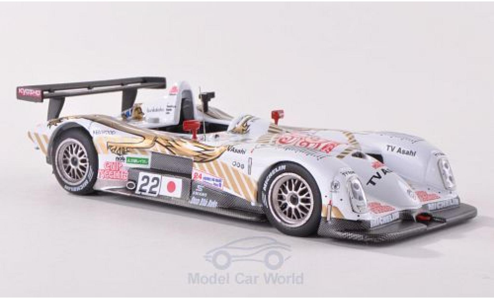 Panoz LMP-1 1/43 IXO Roadster S No.22 TV Asahi Team 24h Le Mans 2000 K.Tsuchiya/M.Kondo/A.Lida modellino in miniatura