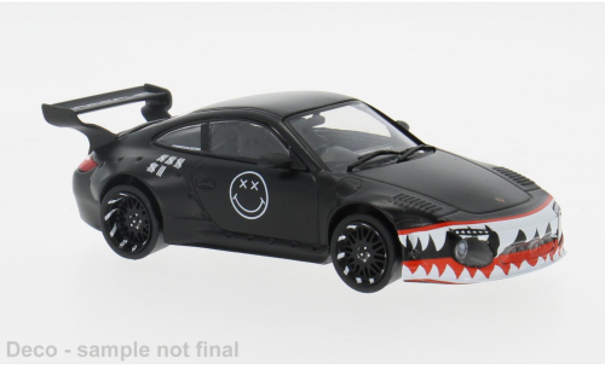 Porsche 992 1/43 IXO 911 (997) Old &amp; New grau 2020 1:43 modellino in miniatura