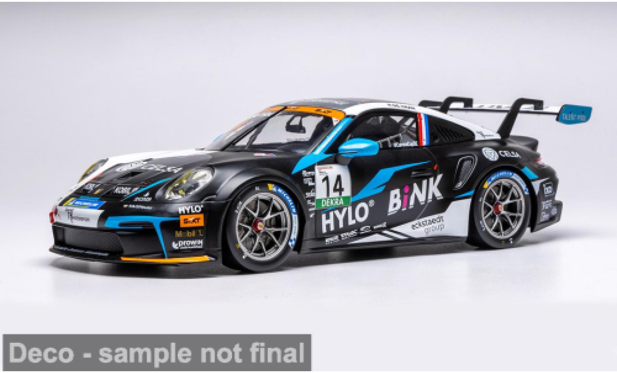 Porsche 911 1/18 IXO GT3 Cup Cup Oschersleben 2024 #14 1:18 modellino in miniatura