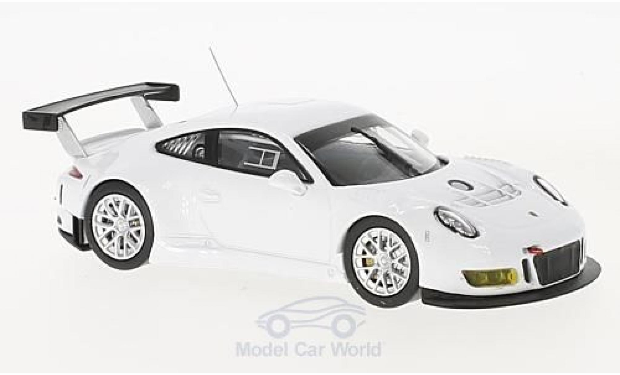 Porsche 911 SC 1/43 IXO GT3 R bianco modellino in miniatura