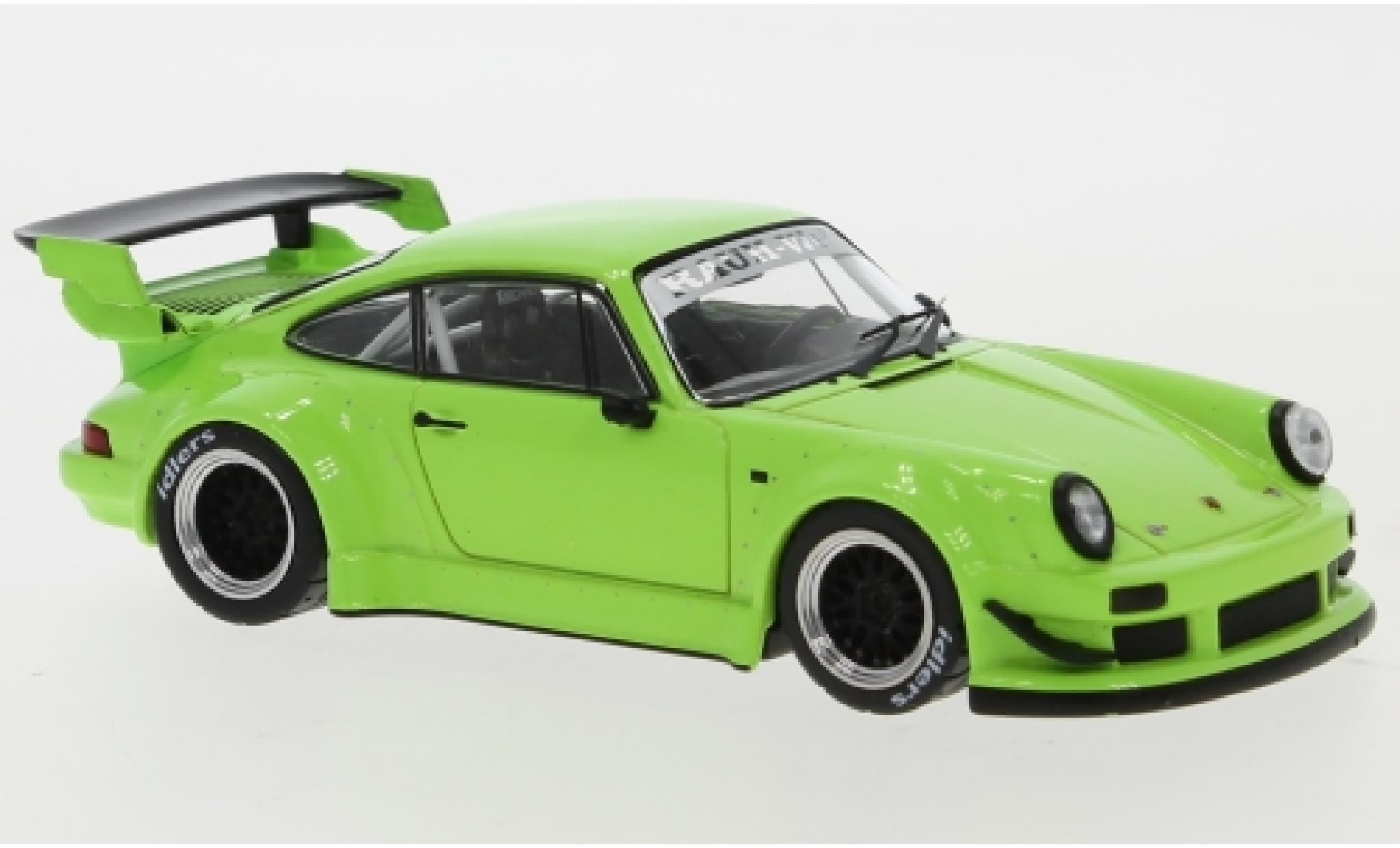 Porsche 930 RWB 1/43 IXO 911 RWB () verde RAUH-Welt modellino in miniatura