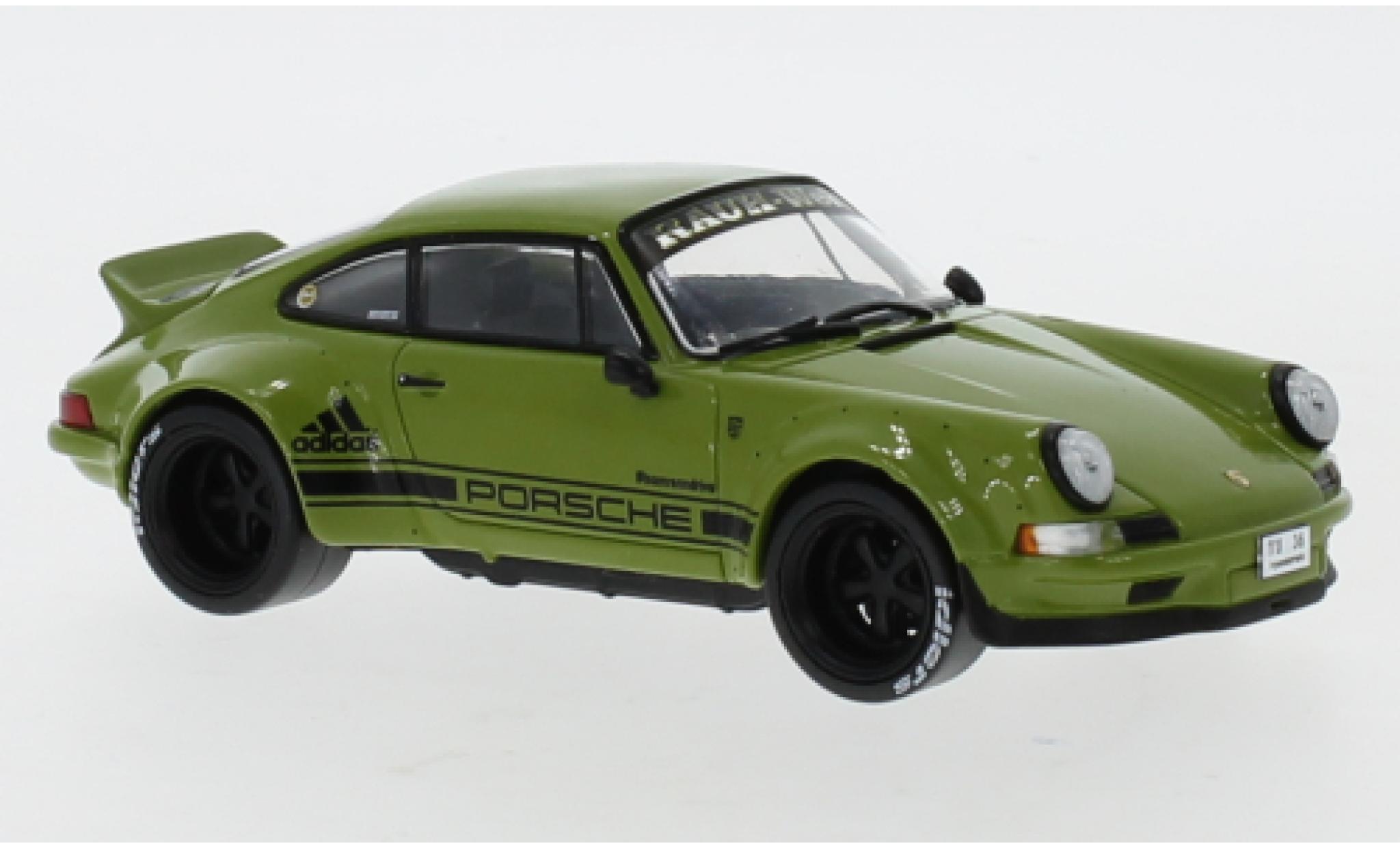 Porsche 911 1/43 IXO RWB oliv modellino in miniatura