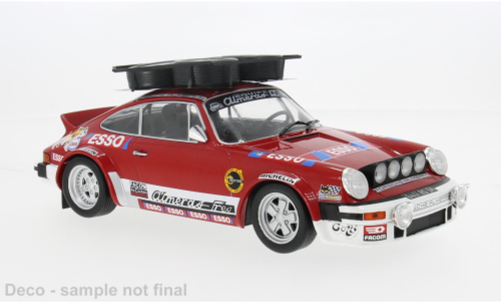 Porsche 930 IXO 911 SC Gr.4 Rally Monte Carlo 1980 1:18 modellino in miniatura