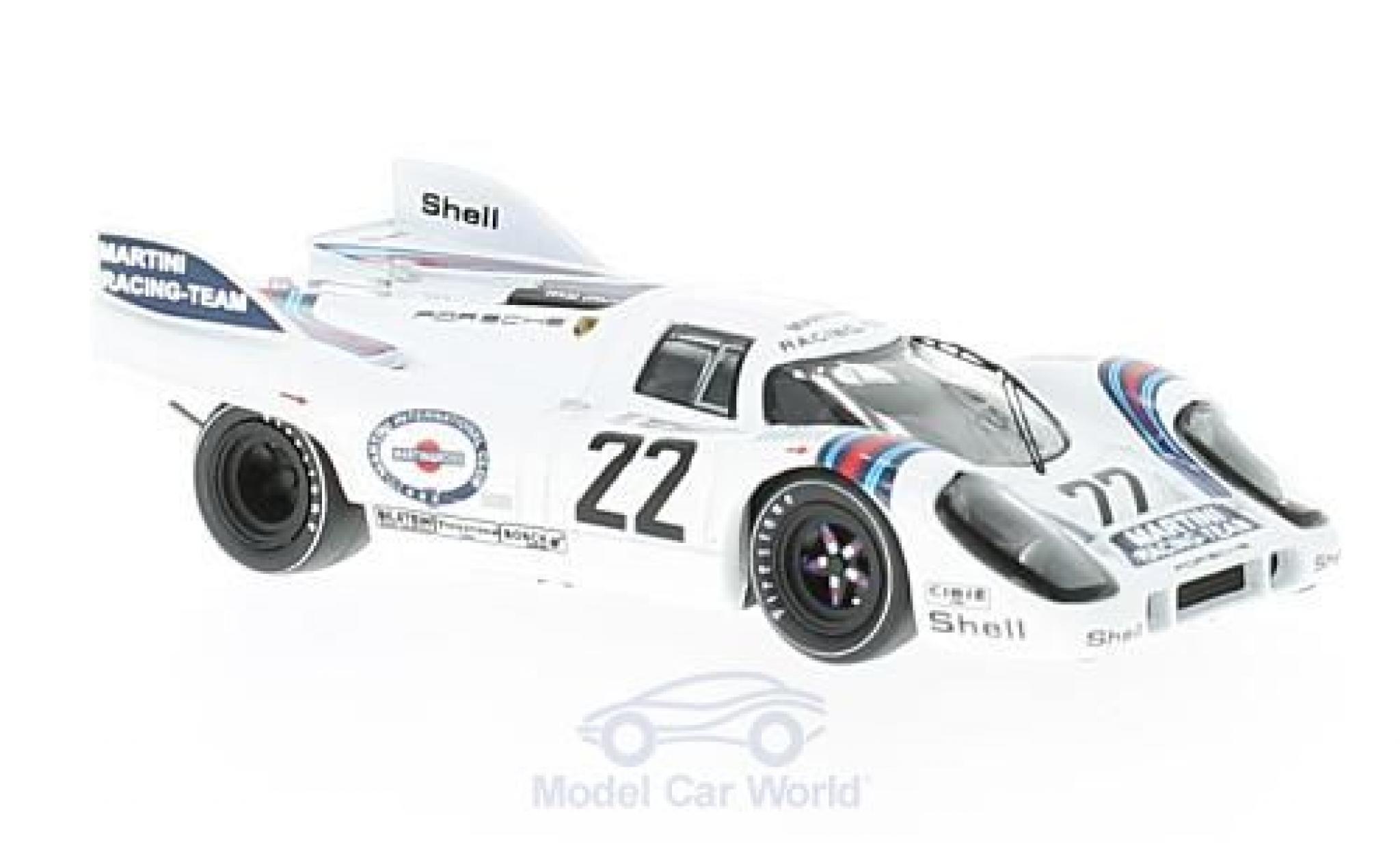 Porsche 917 1971 1/43 IXO K No.22 Martini 24h Le Mans 1971 H.Marko/G.van Lennep modellino in miniatura