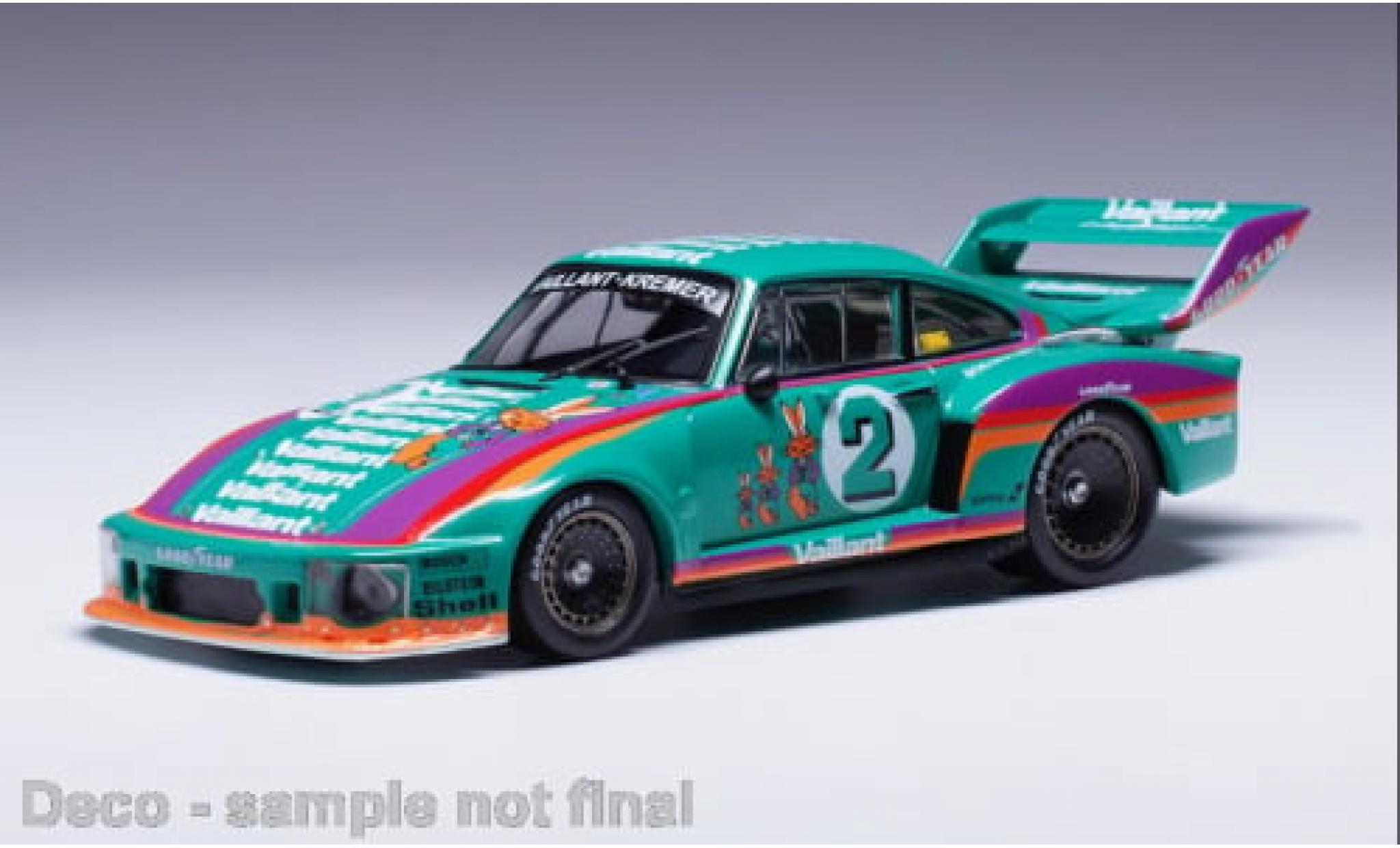 Porsche 935 1978 1/43 IXO /77A No.2 Zolder Westfalen 1:43 modellino in miniatura