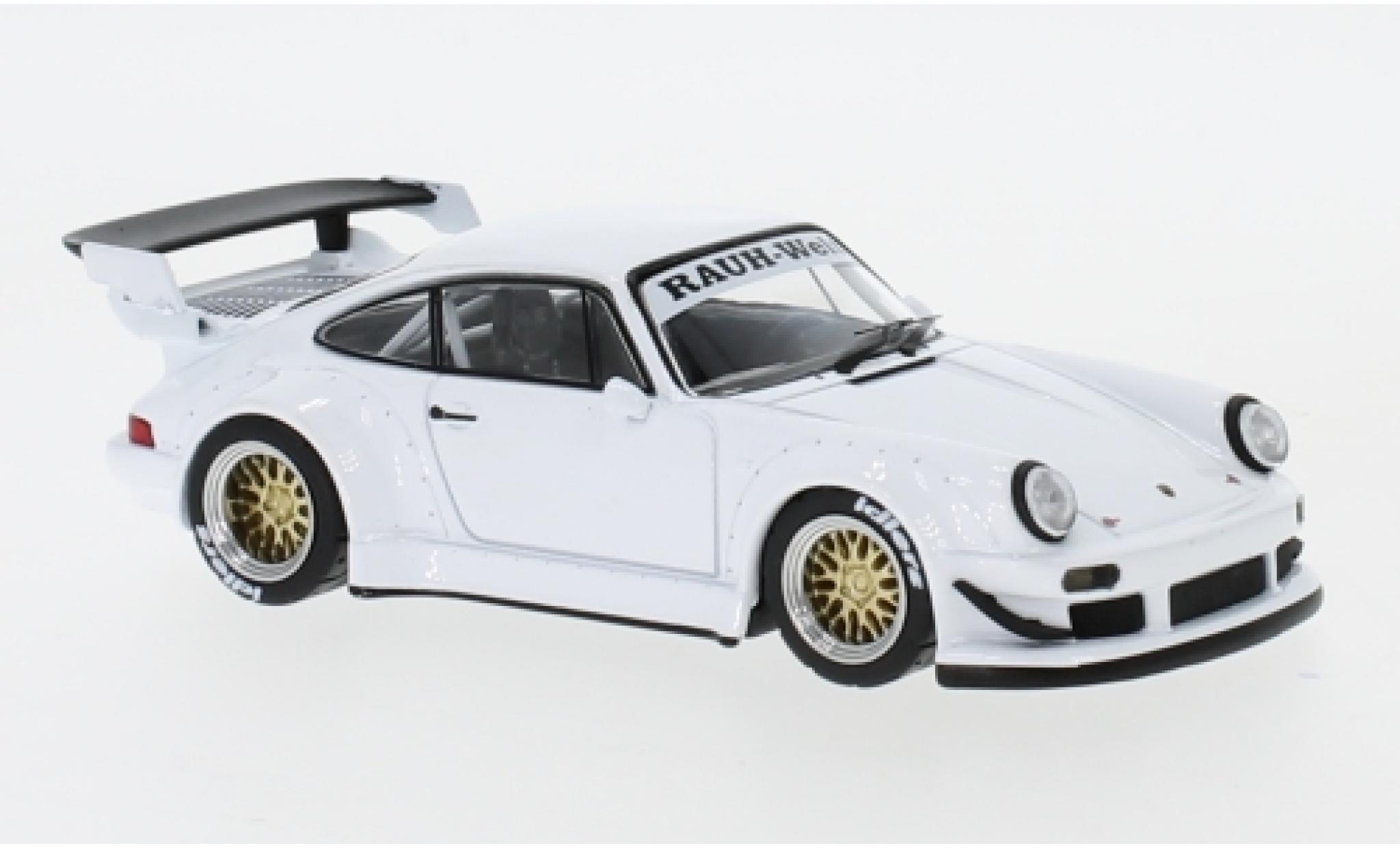 Porsche 930 RWB 1/43 IXO RWB bianco modellino in miniatura