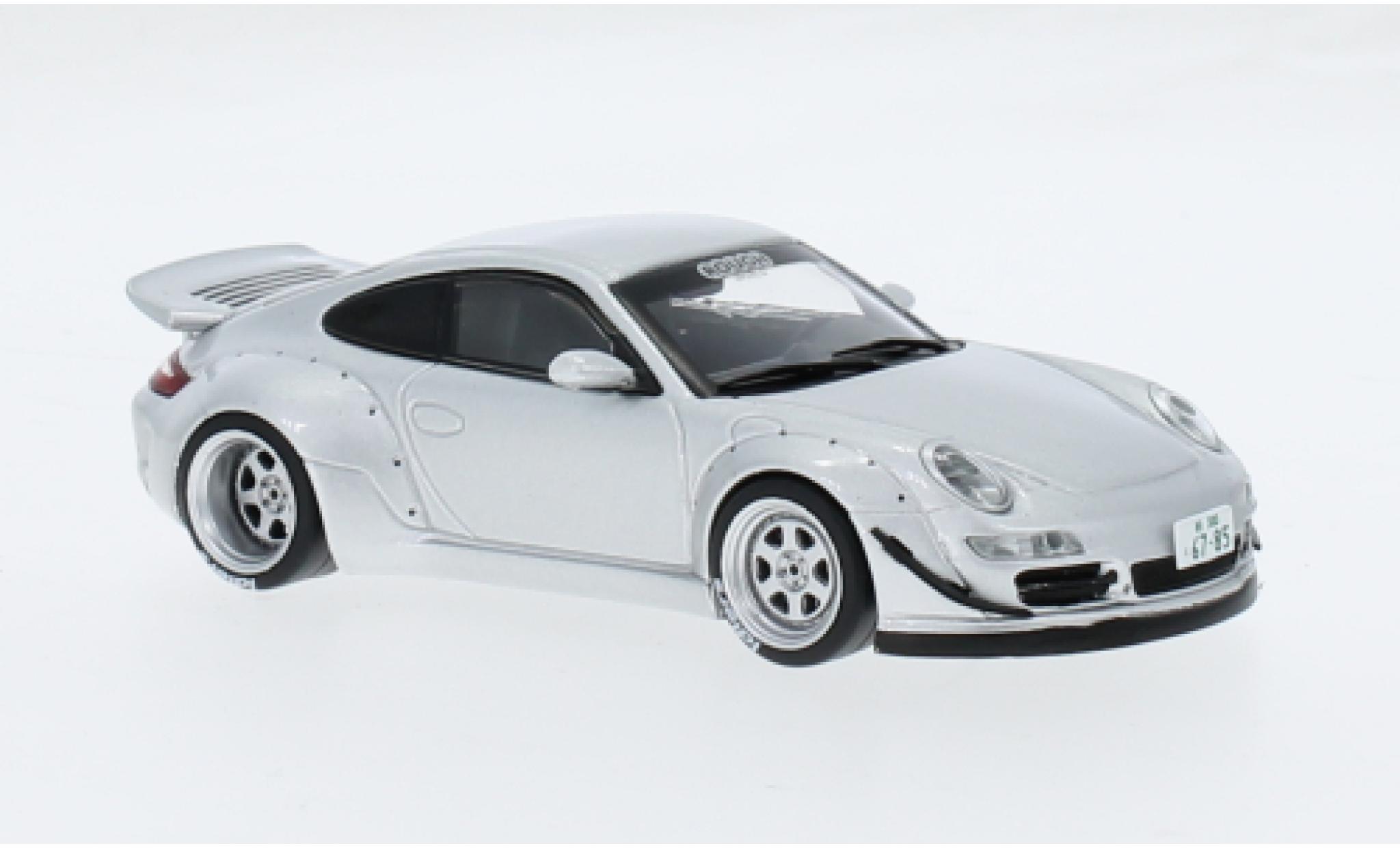 Porsche 997 RWB 1/43 IXO silber 1:43 modellino in miniatura