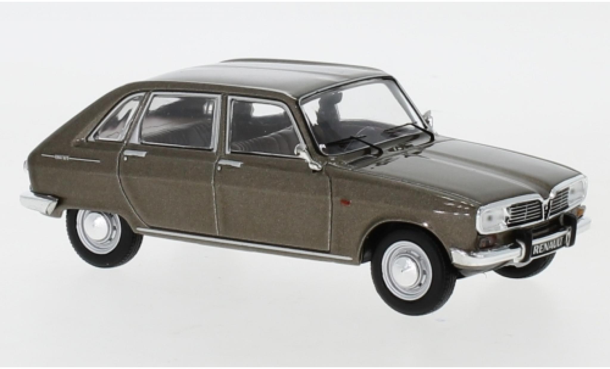 Renault 16 1/43 IXO metallico marroneee 1969 modellino in miniatura