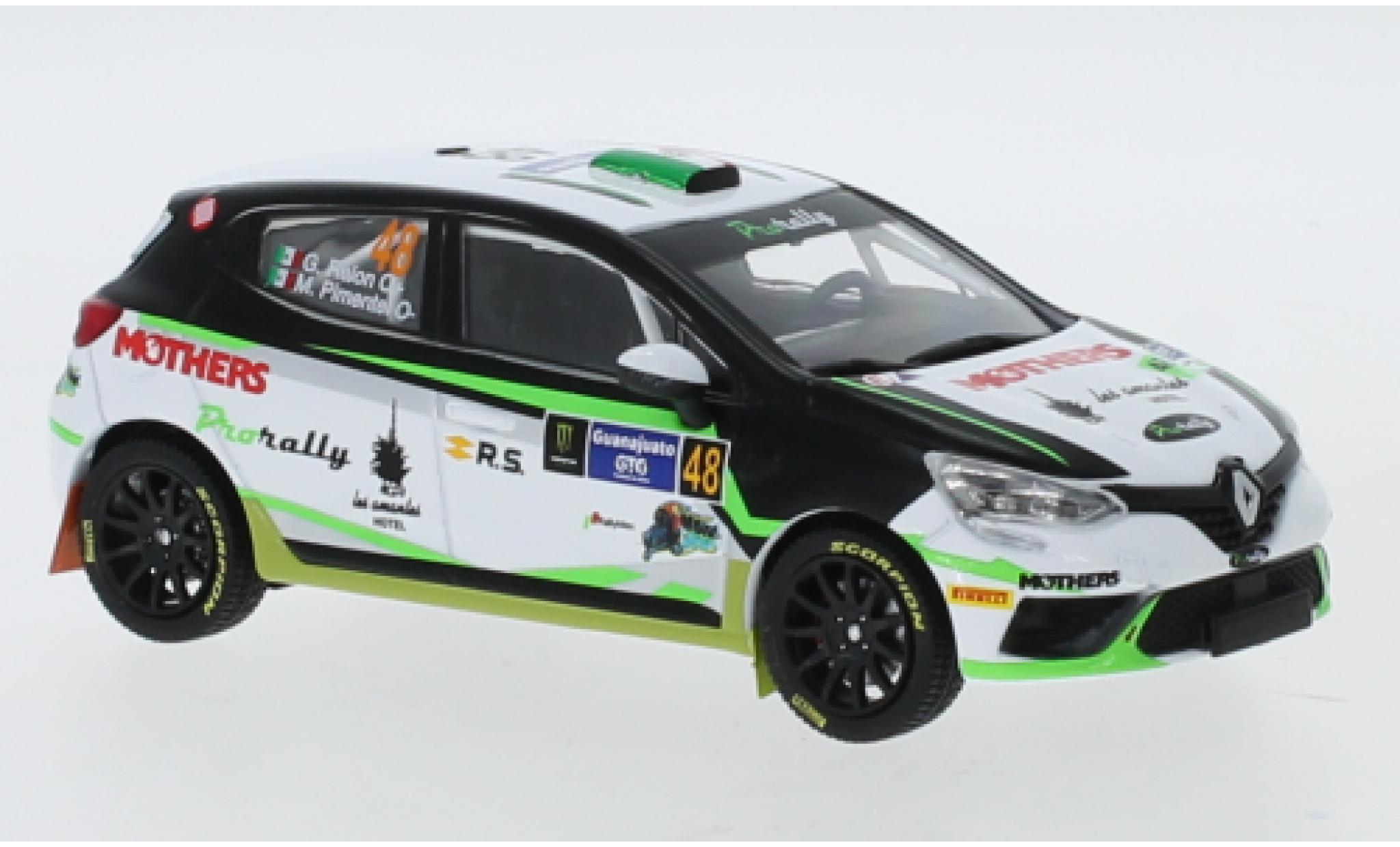 Renault Clio 1/43 IXO RSR No.48 Rallye WM Rally Mexico 2020 G.Rejon/M.Pimentel modellino in miniatura