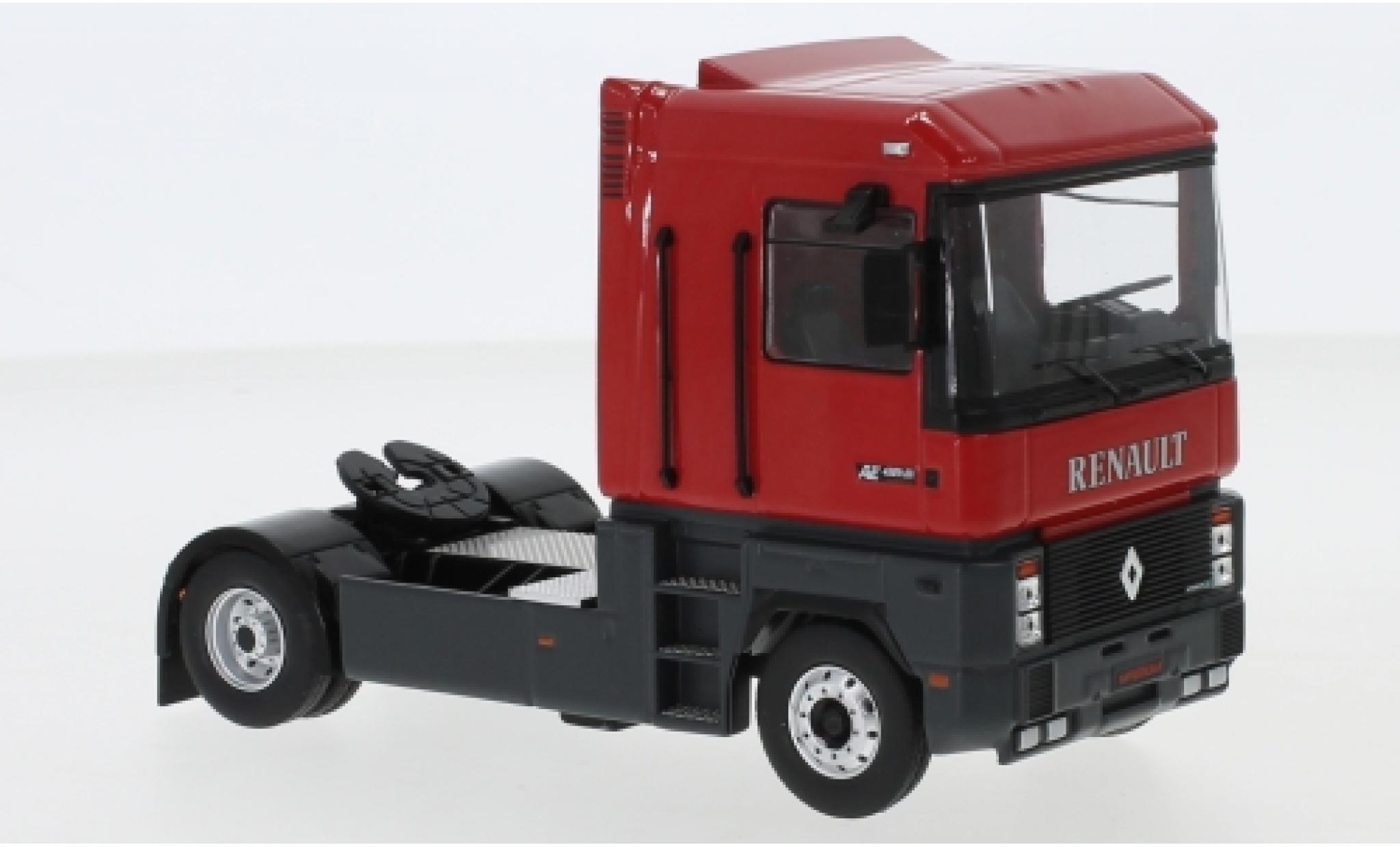 Renault Magnum 1/43 IXO AE 420 Ti rosso 1992 modellino in miniatura