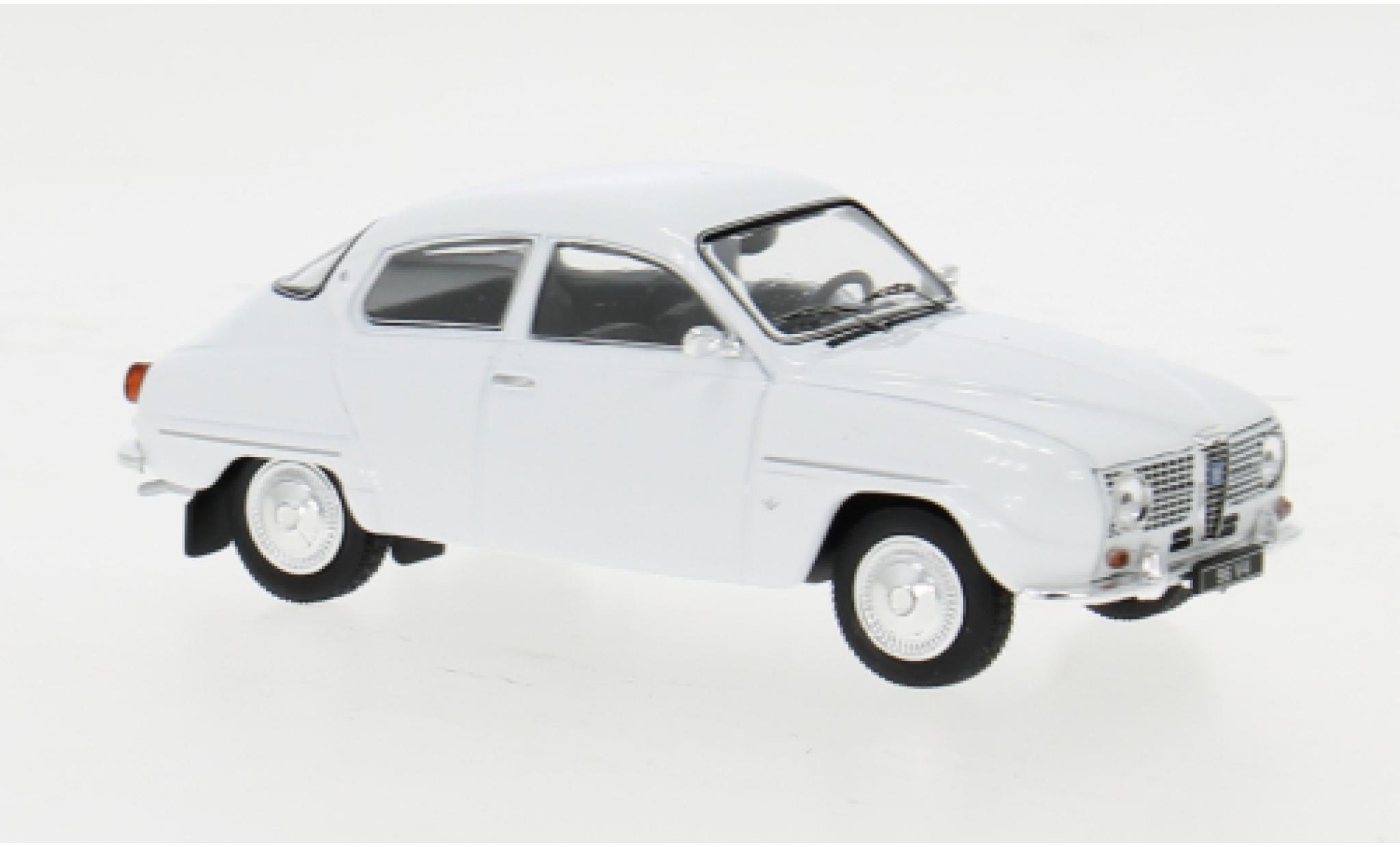 Saab 96 1/43 IXO V4 weiss 15 1:43 modellino in miniatura