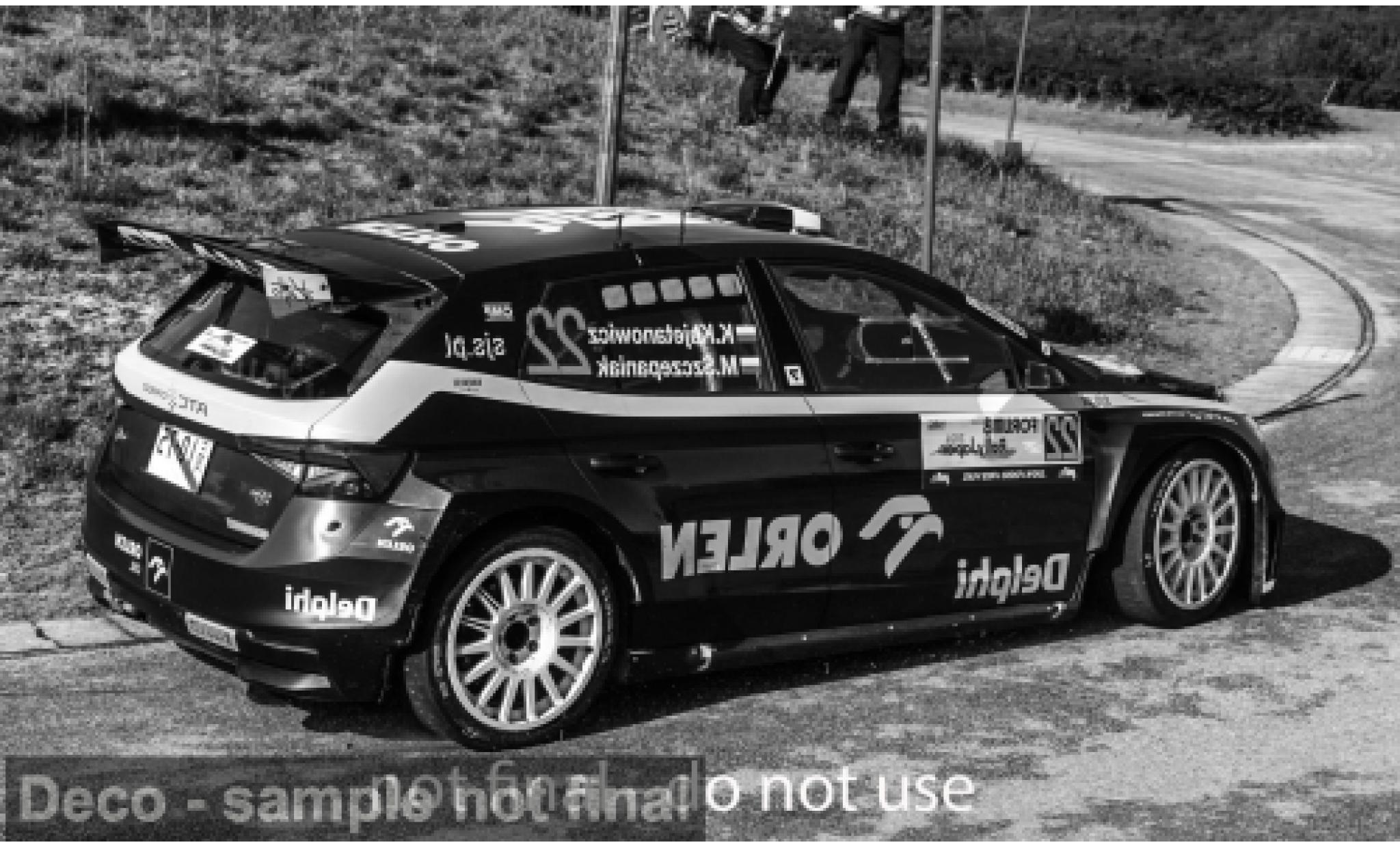 Skoda Fabia 1/43 IXO Rally2 Rally WM Rally Japan 2024 #22 1:43 modellino in miniatura