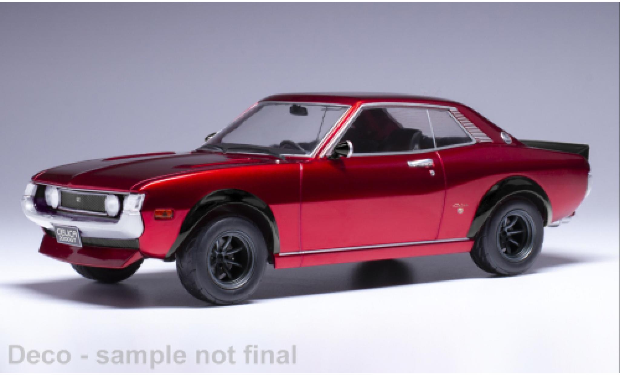 Toyota Celica 1/18 IXO 2000 GT (RA21) metallise rot 1977 1:18 modellino in miniatura