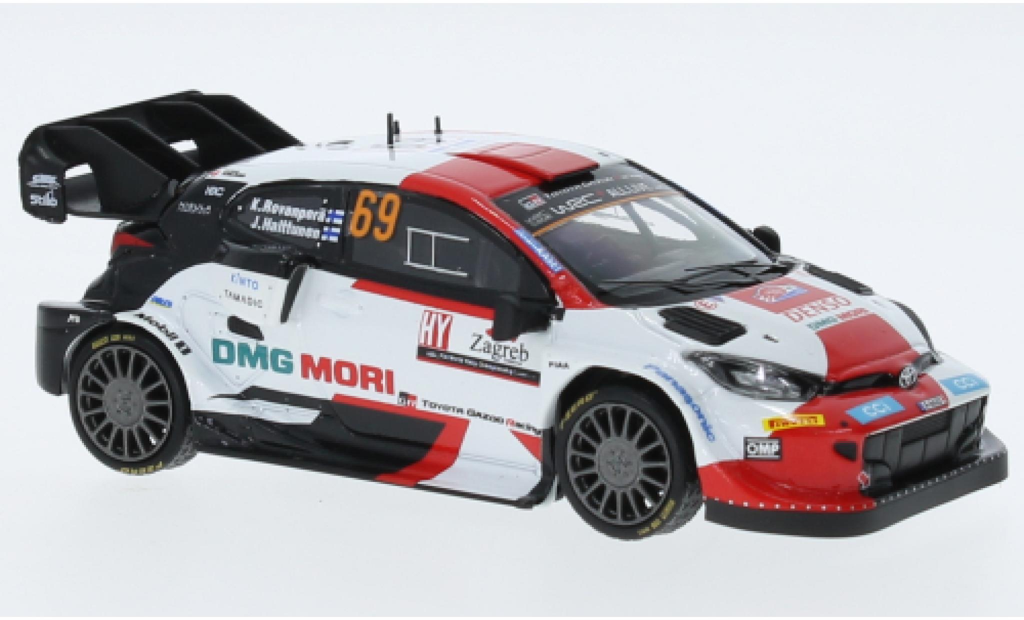 Toyota Yaris 1/43 IXO GR Rally1 No.69 Rallye WM Rally Croatia 2022 1:43 modellino in miniatura