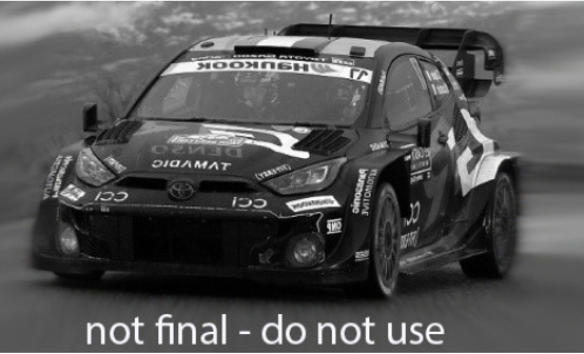 Toyota Yaris 1/18 IXO GR Rally1 WRC Rally Monte Carlo 2025 #17 1:18 modellino in miniatura