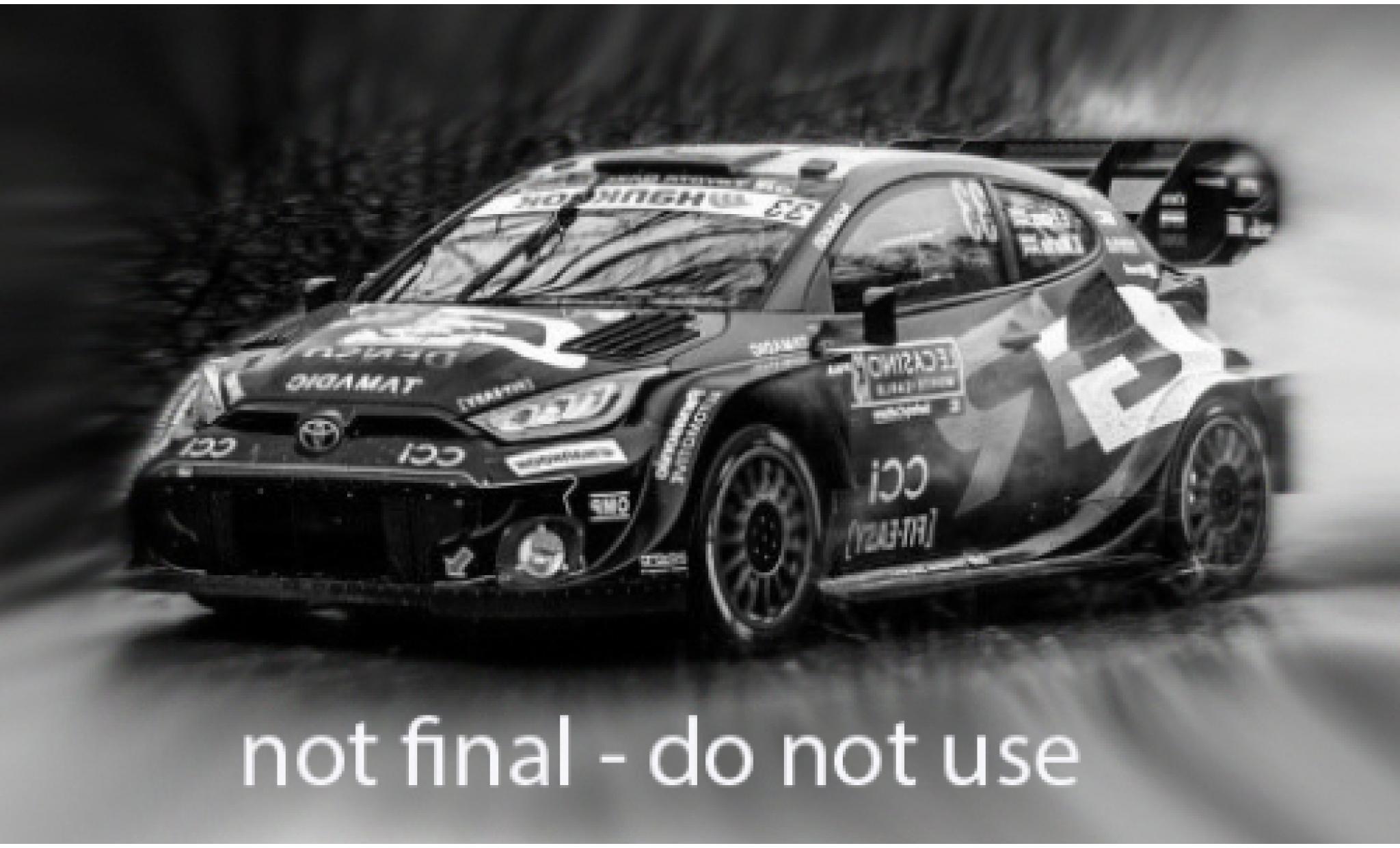 Toyota Yaris 1/43 IXO GR Rally1 WRC Rally Monte Carlo 2025 #33 1:43 modellino in miniatura