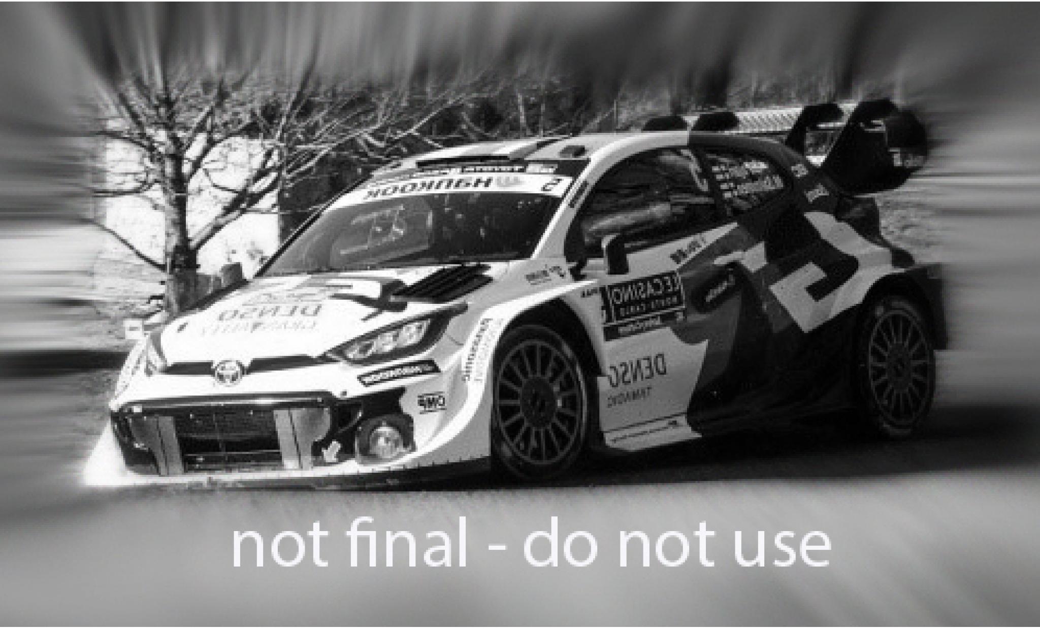 Toyota Yaris 1/43 IXO GR Rally1 WRC Rally Monte Carlo 2025 #5 1:43 modellino in miniatura